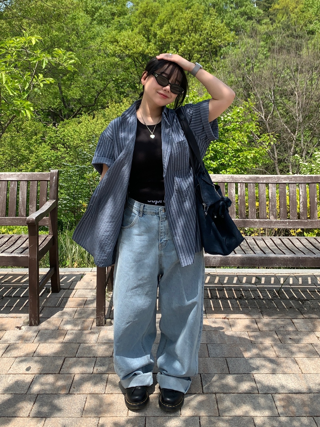ユニセックス]ワイドデニムパンツ | ファッション通販サイト NUGU