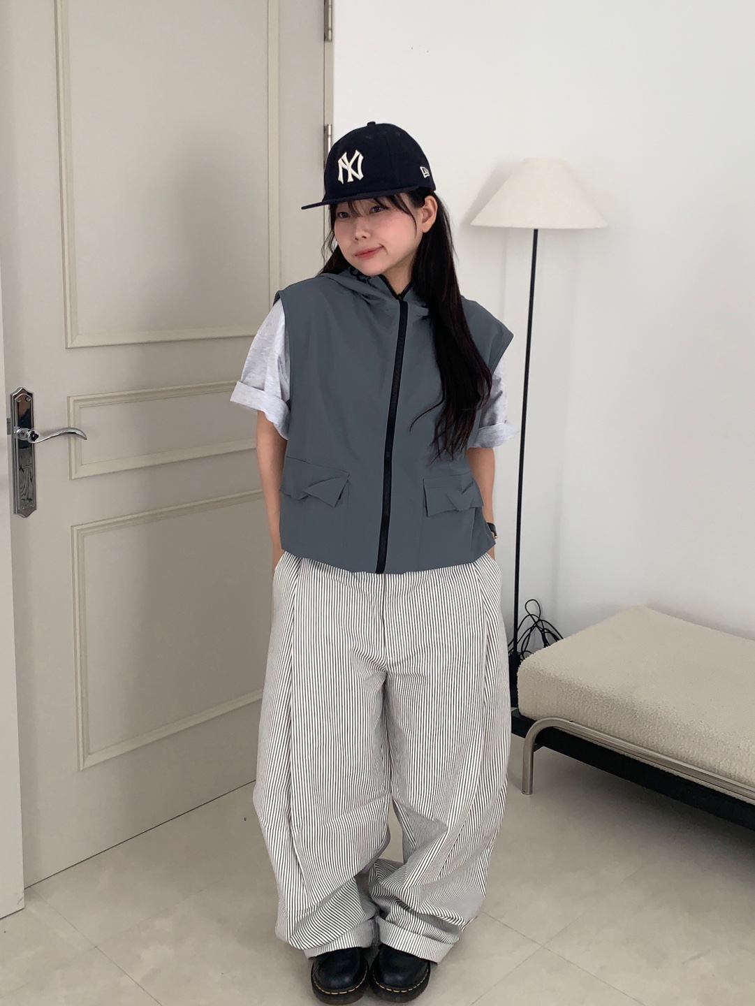 ナイロンフード付きベスト | ファッション通販サイト NUGU