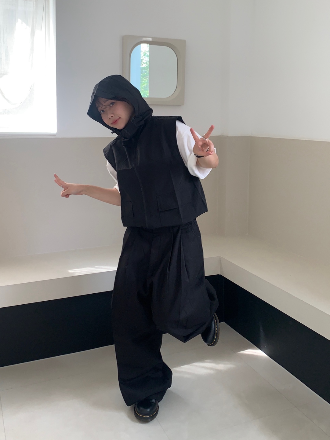 フード付きベスト 空調服ベスト（フード付き）（作業着）の通販-オリジナル