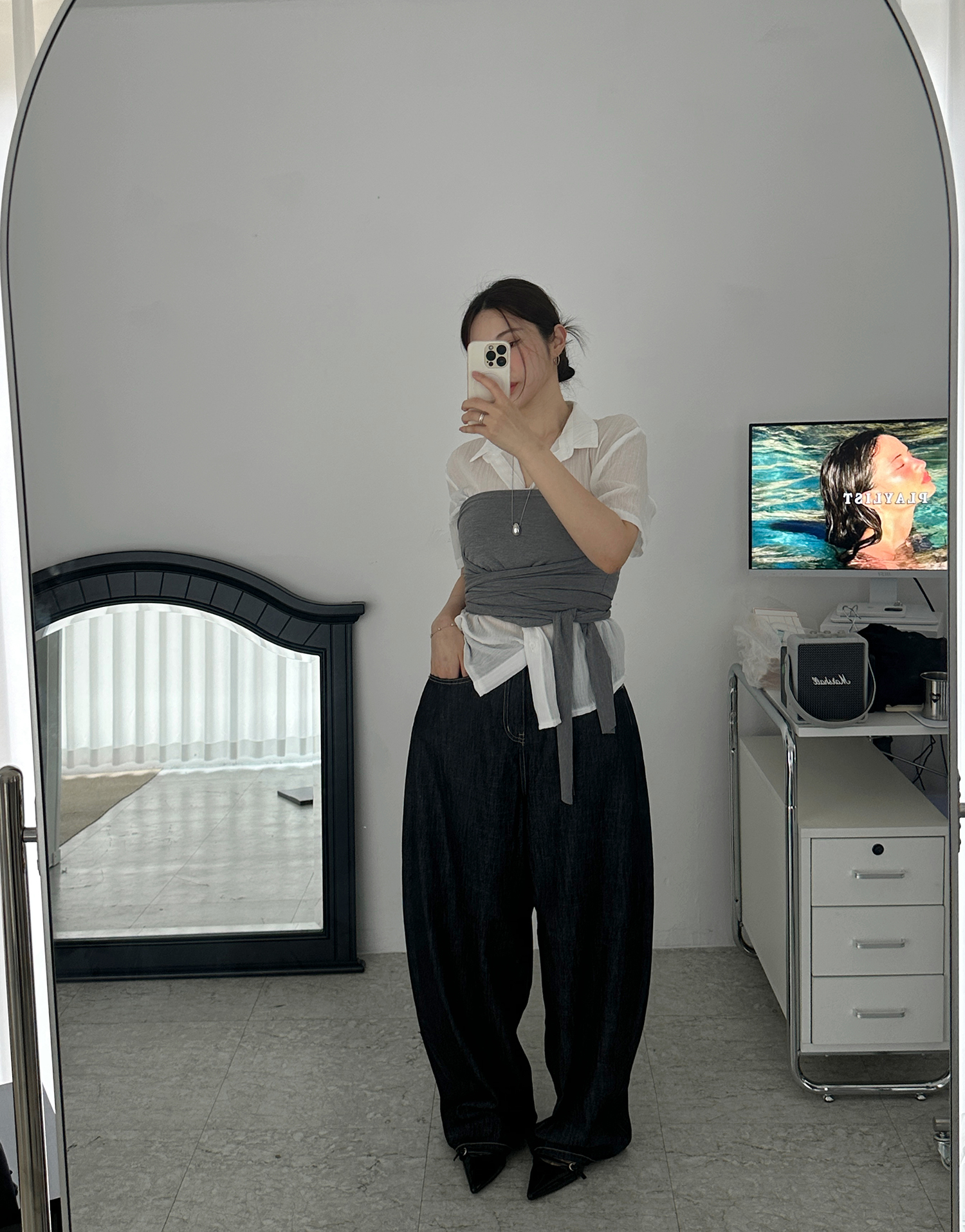 ハイワイドローデニムパンツ | ファッション通販サイト NUGU