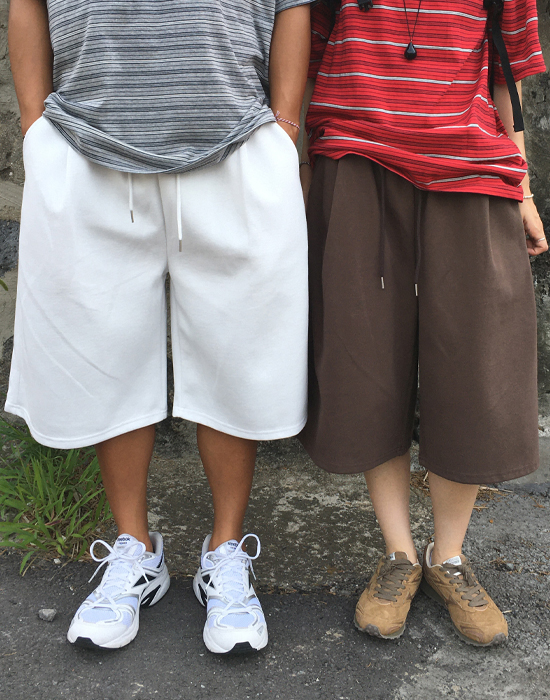 ♡MO★MO★様ご確認♡ unisex)ゴムチノハーフパンツ | ファッション通販サイト NUGU