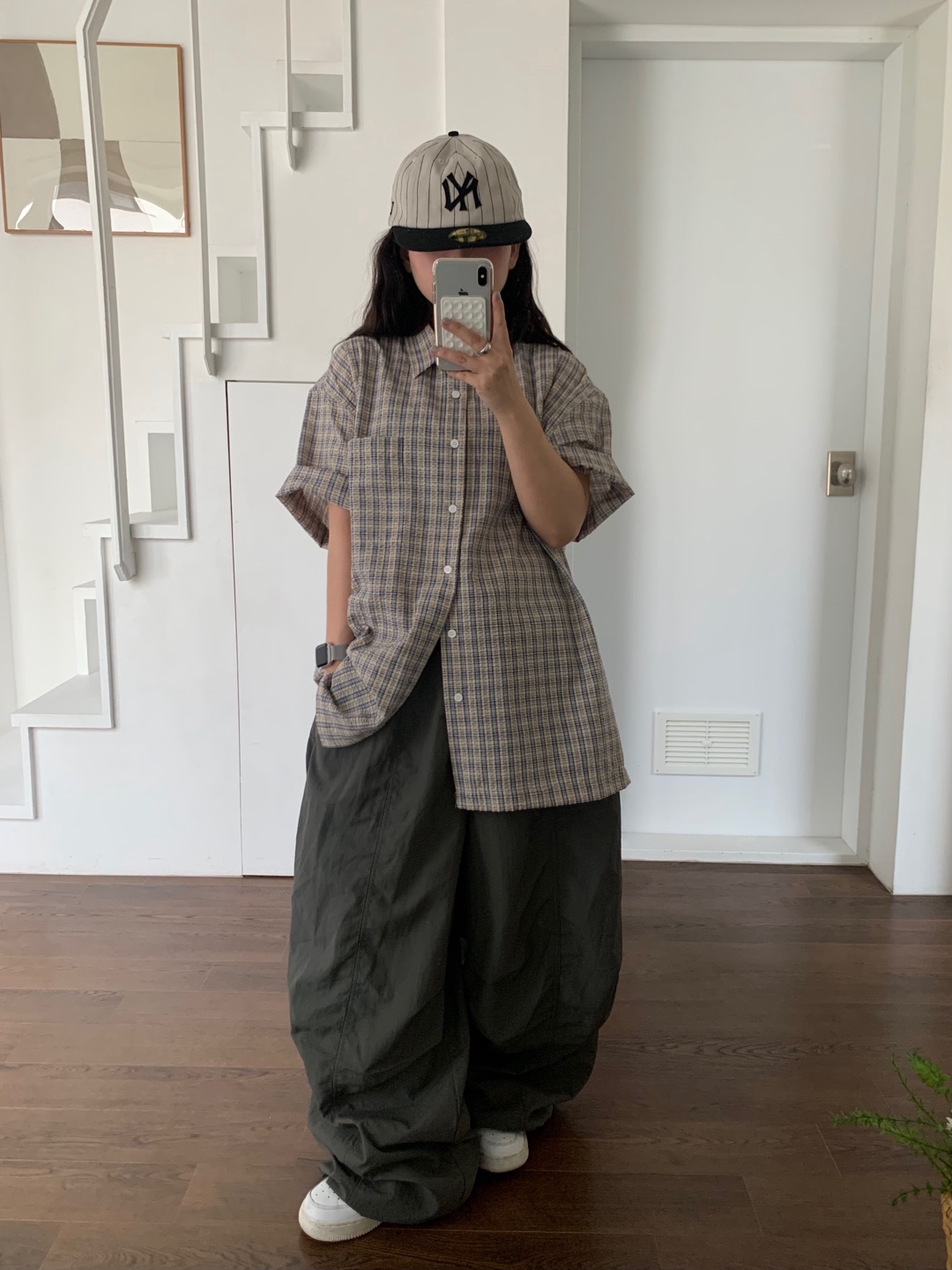 ユニセックス]チェックハーフシャツ | ファッション通販サイト NUGU