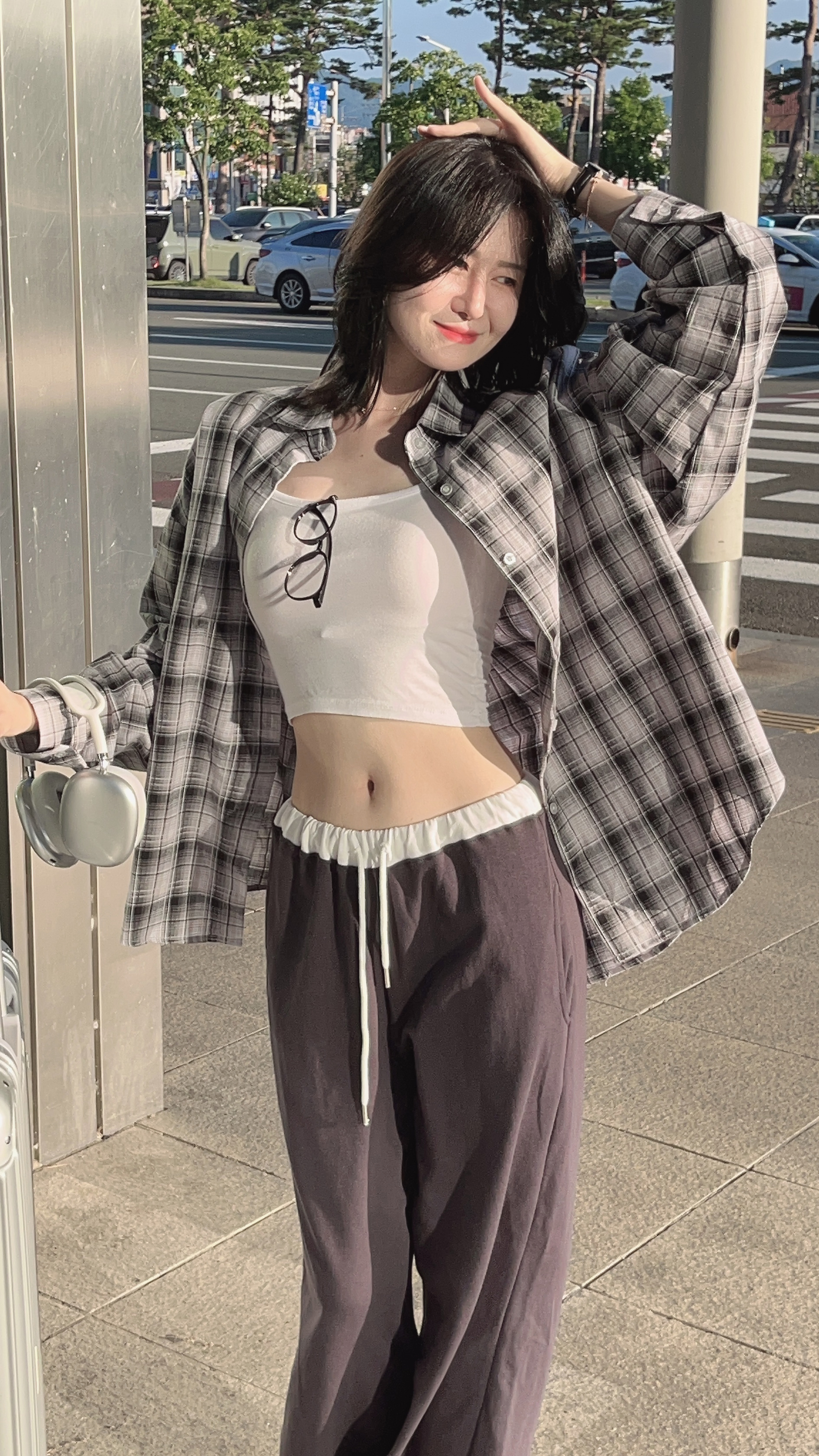 リネンチェックシャツ Linen breeze shirts CHECK | KEY MEMORY - KEY MEMORY Online