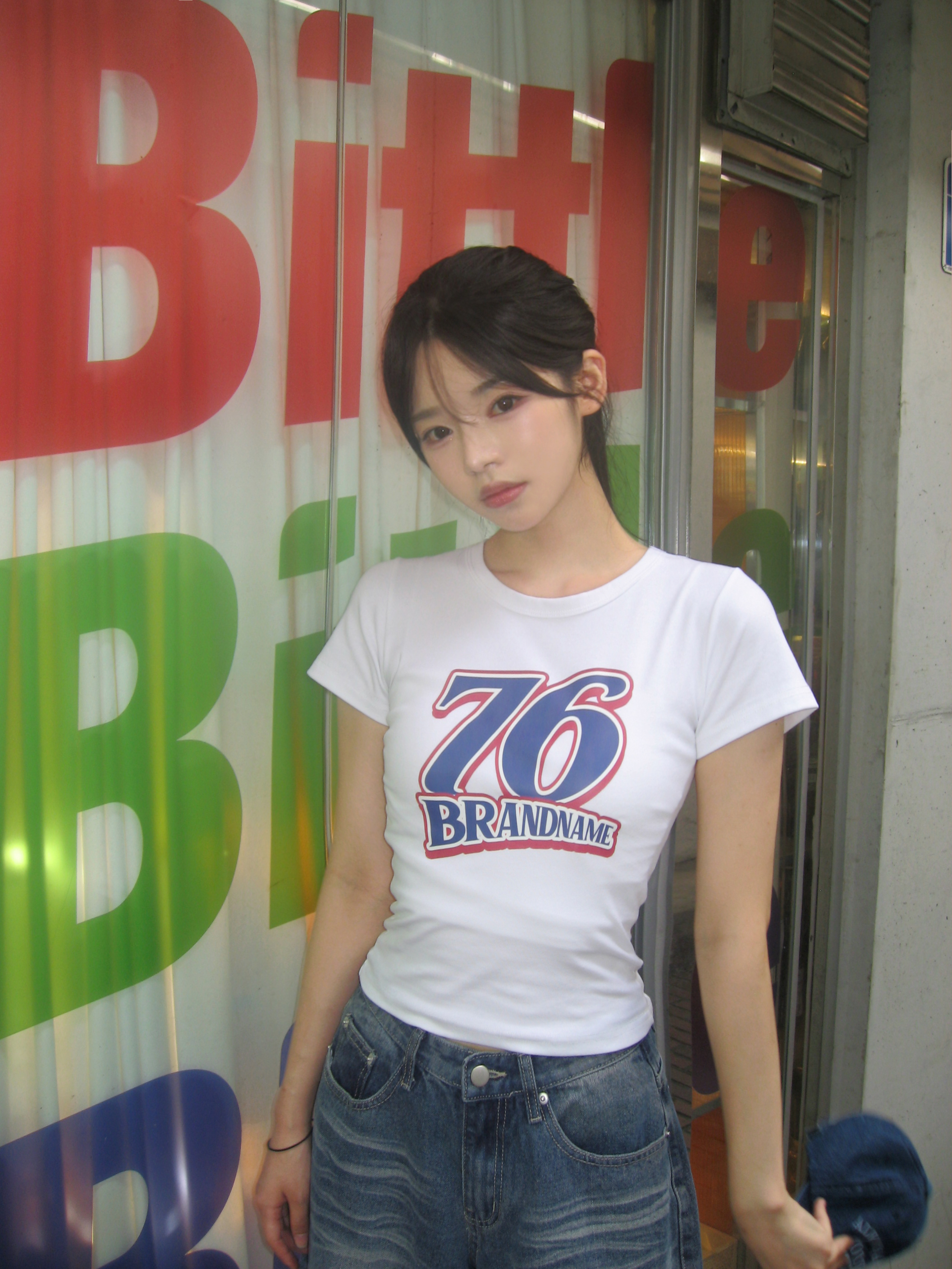 KMRii ダメージ&リペア ハーフパンツ ダメージウォッシュデニムハーフパンツ | ファッション通販サイト NUGU