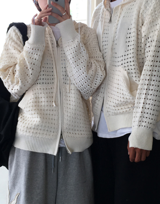 (UNISEX)ラブサマーニットパーカー