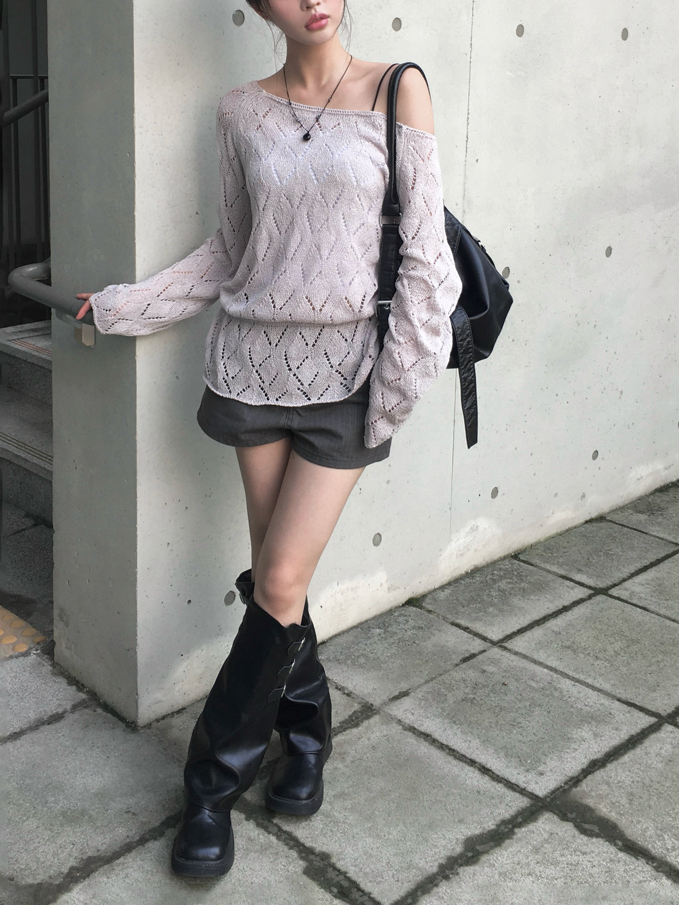 YANG LI (SAMIZDAT) パンツ Yang Li Black Samizdat Chino Trousers Yang Li