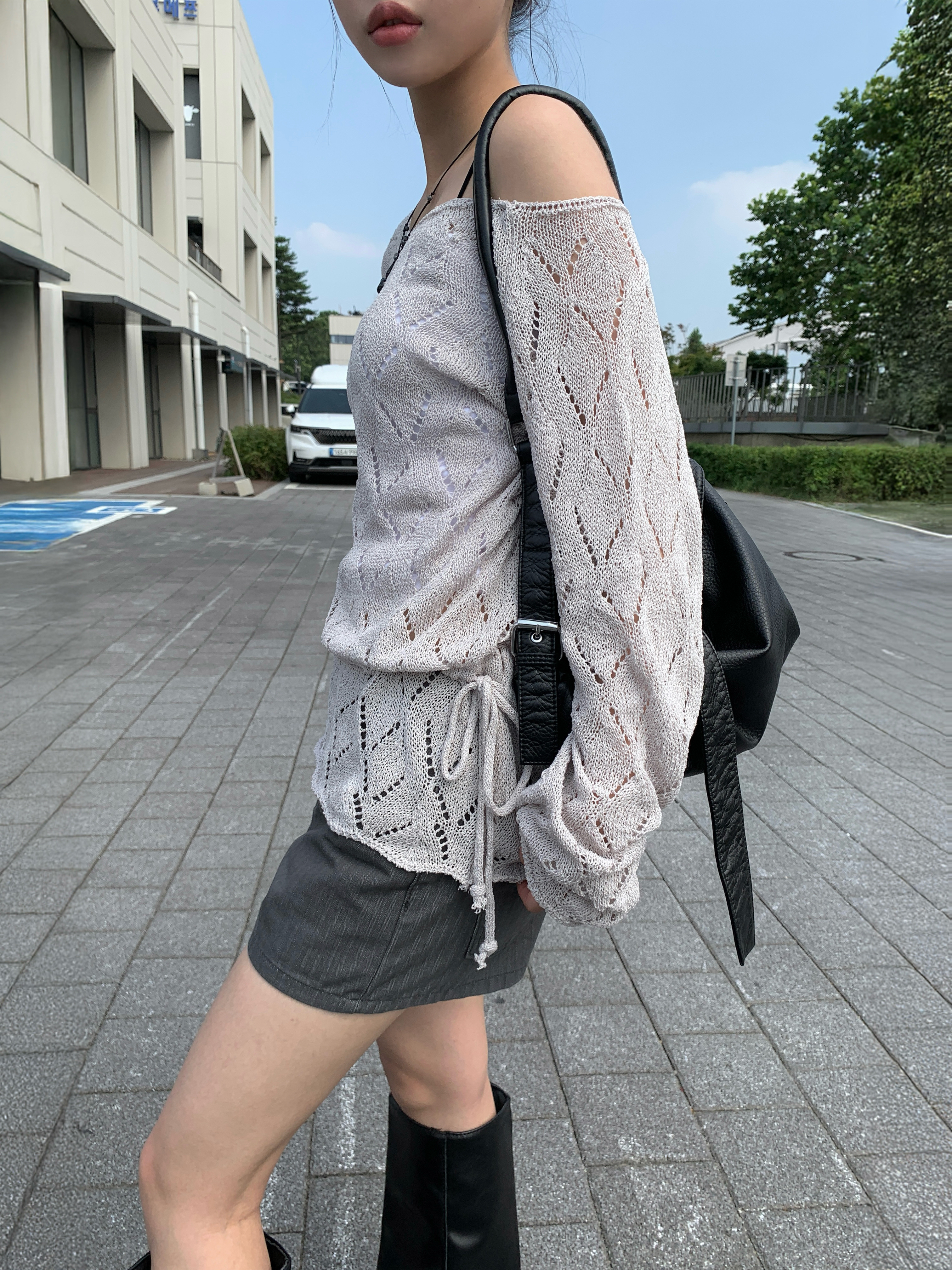 YANG LI (SAMIZDAT) パンツ Yang Li Black Samizdat Chino Trousers Yang Li
