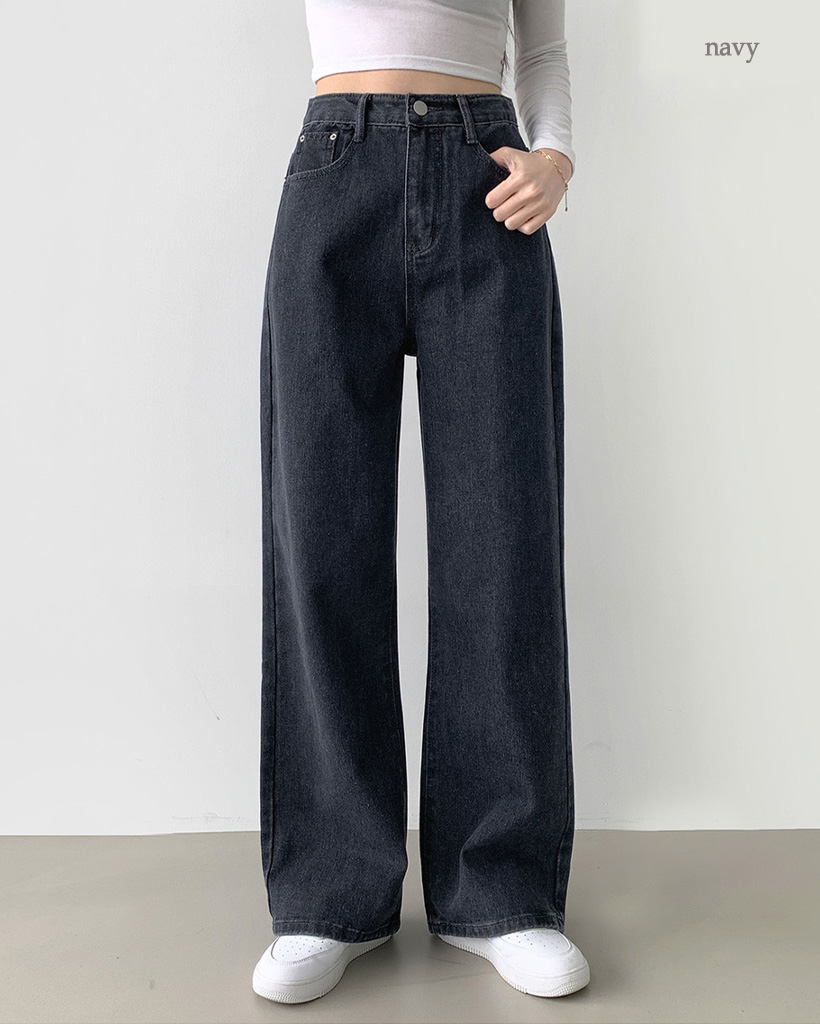 める 2xl/丈選択] セミワイドデイリーデニムパンツ | ファッション