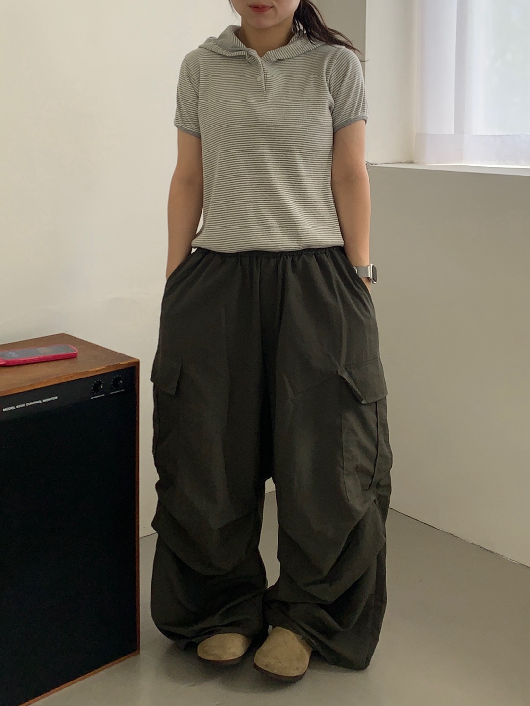 ユニセックス カーゴパンツ ラインパンツ ユニセックス カーゴパンツ ラインパンツ パラシュートユニ