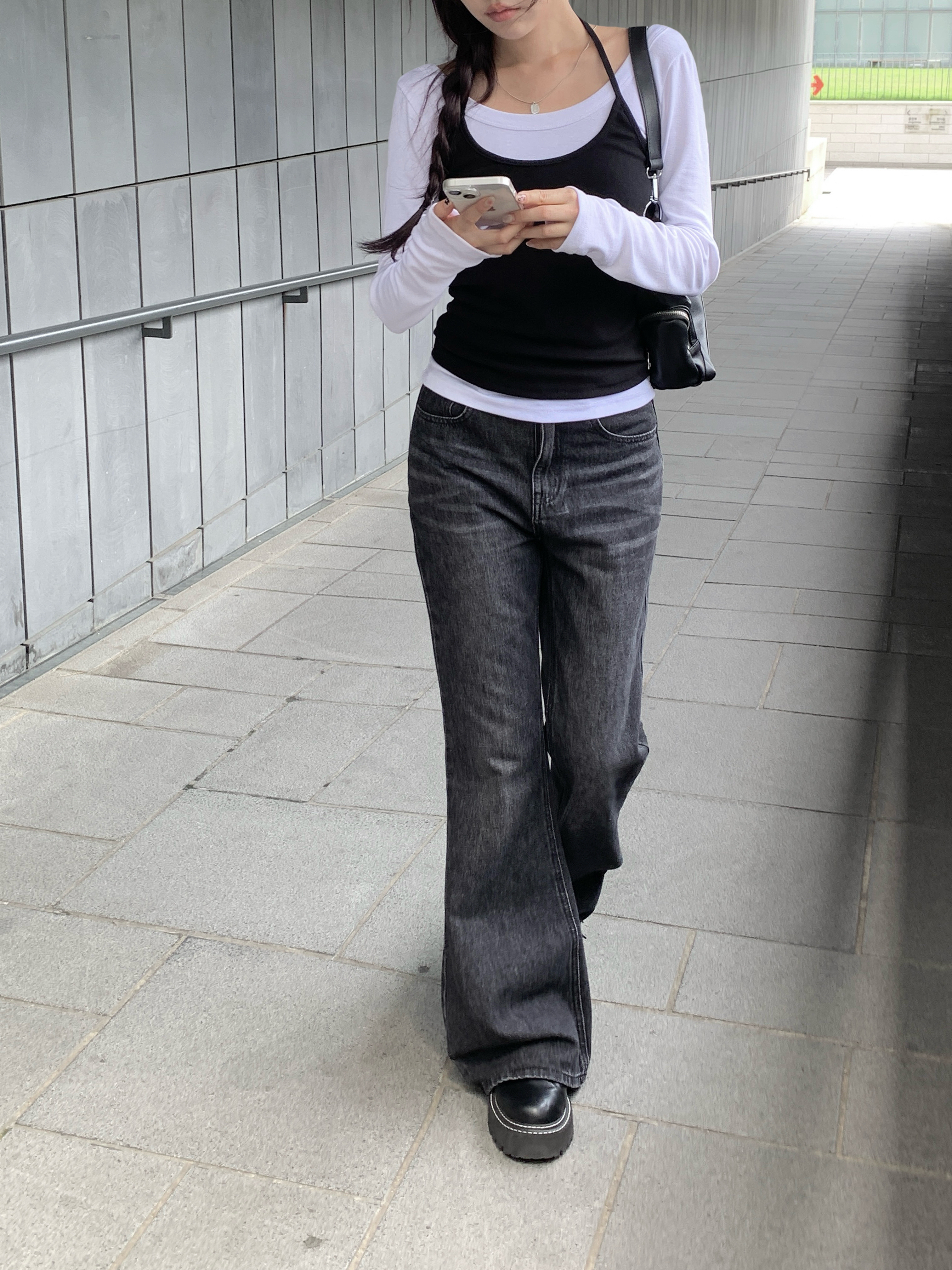 ブーツカットデニムウォッシンフレアジーンズ | ファッション通販