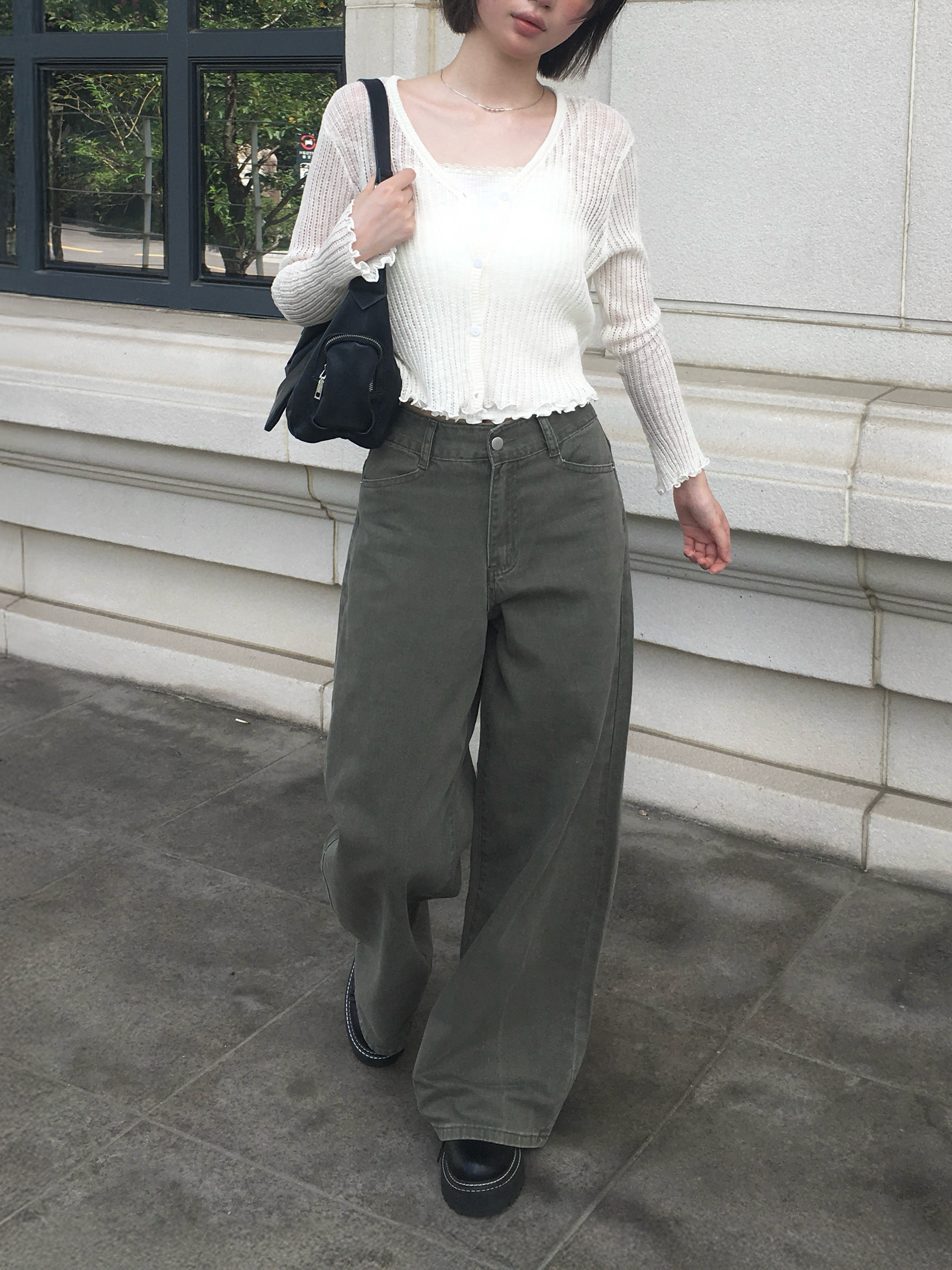 【新品】koton　ラップパンツ koton - wrap pants - sabot