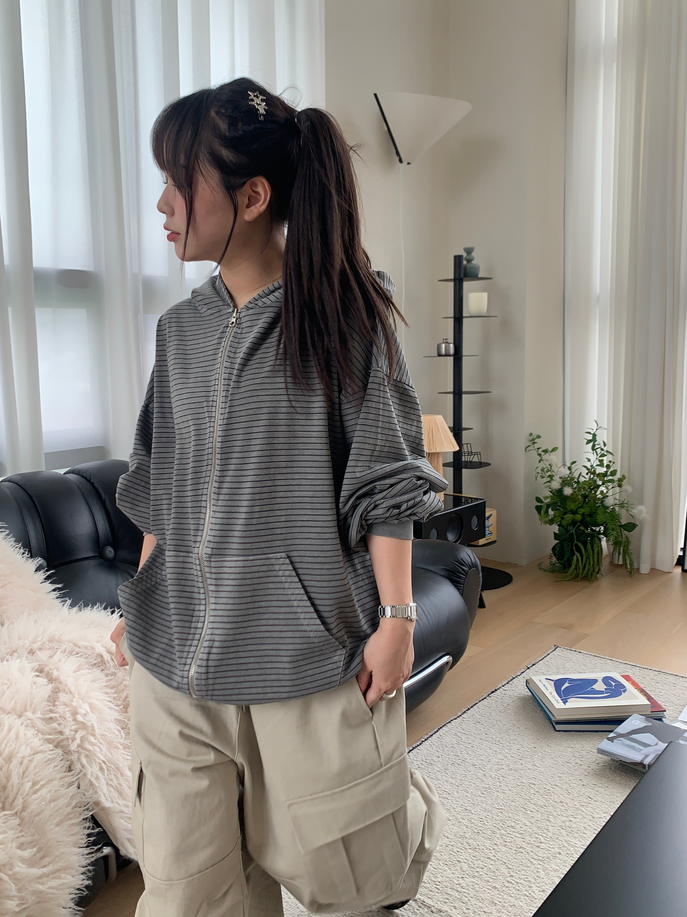 ストライプパーカー | ファッション通販サイト NUGU