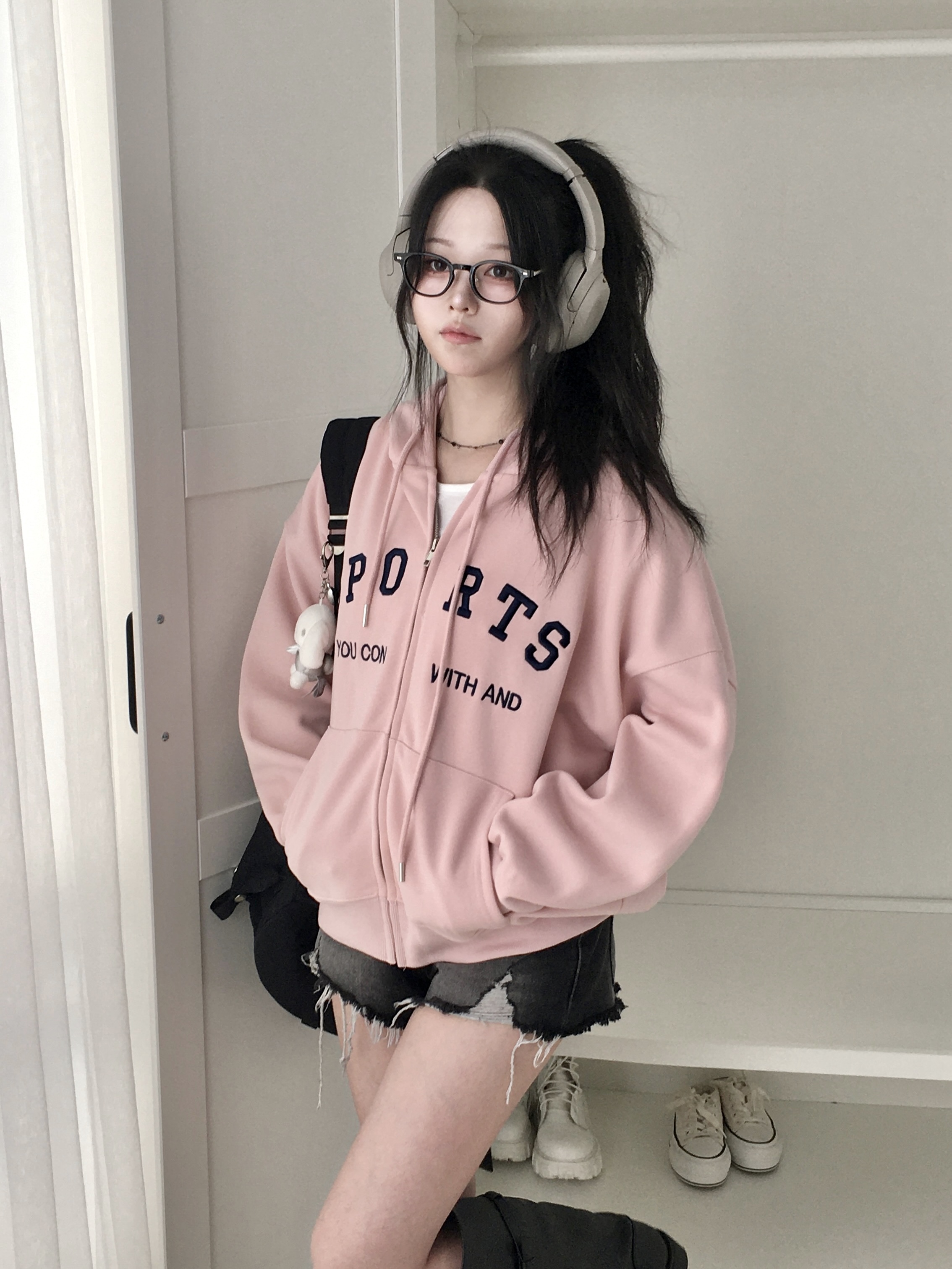 ステッチオーバーサイズパーカー | ファッション通販サイト NUGU