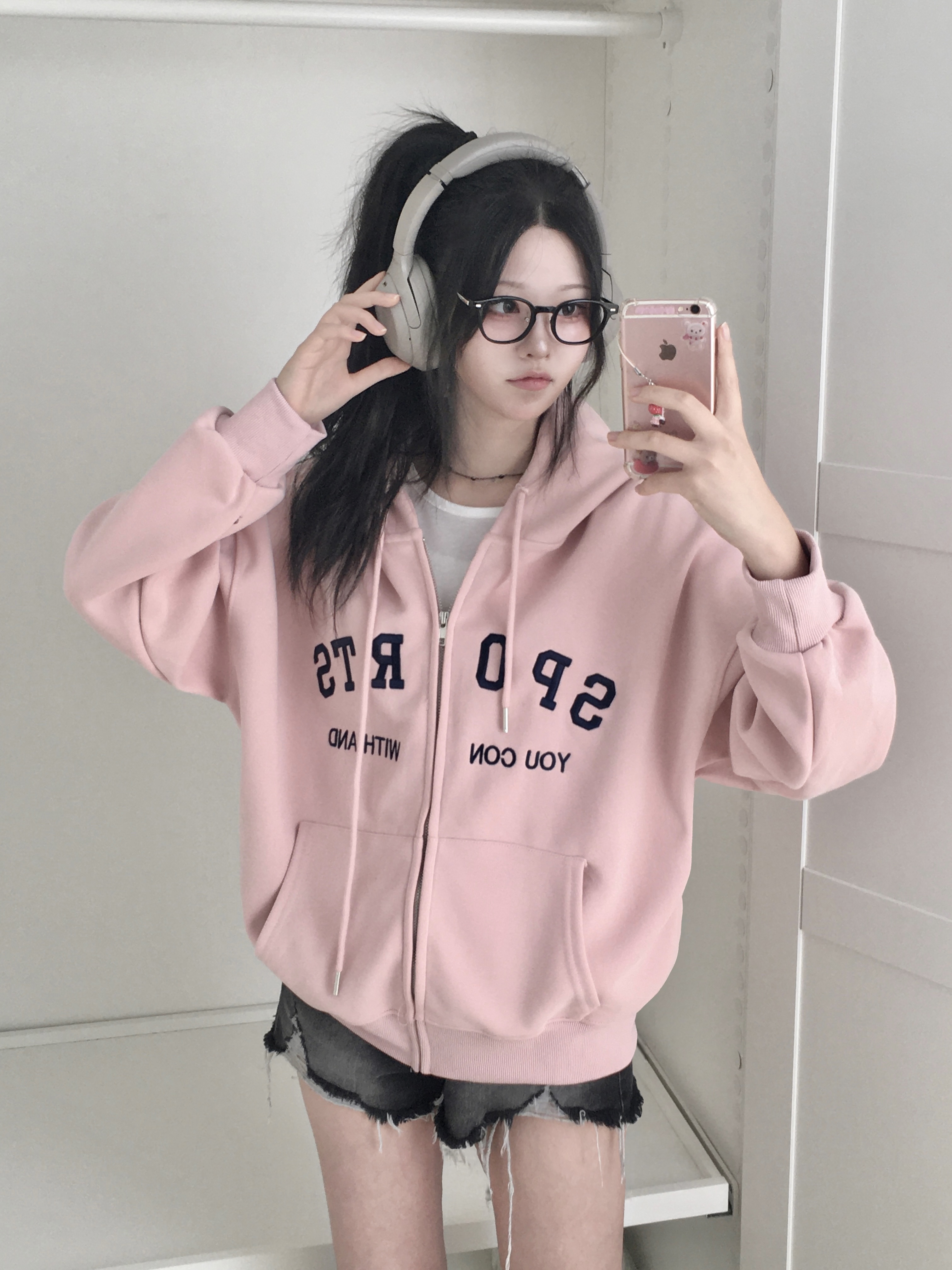 ステッチオーバーサイズパーカー | ファッション通販サイト NUGU