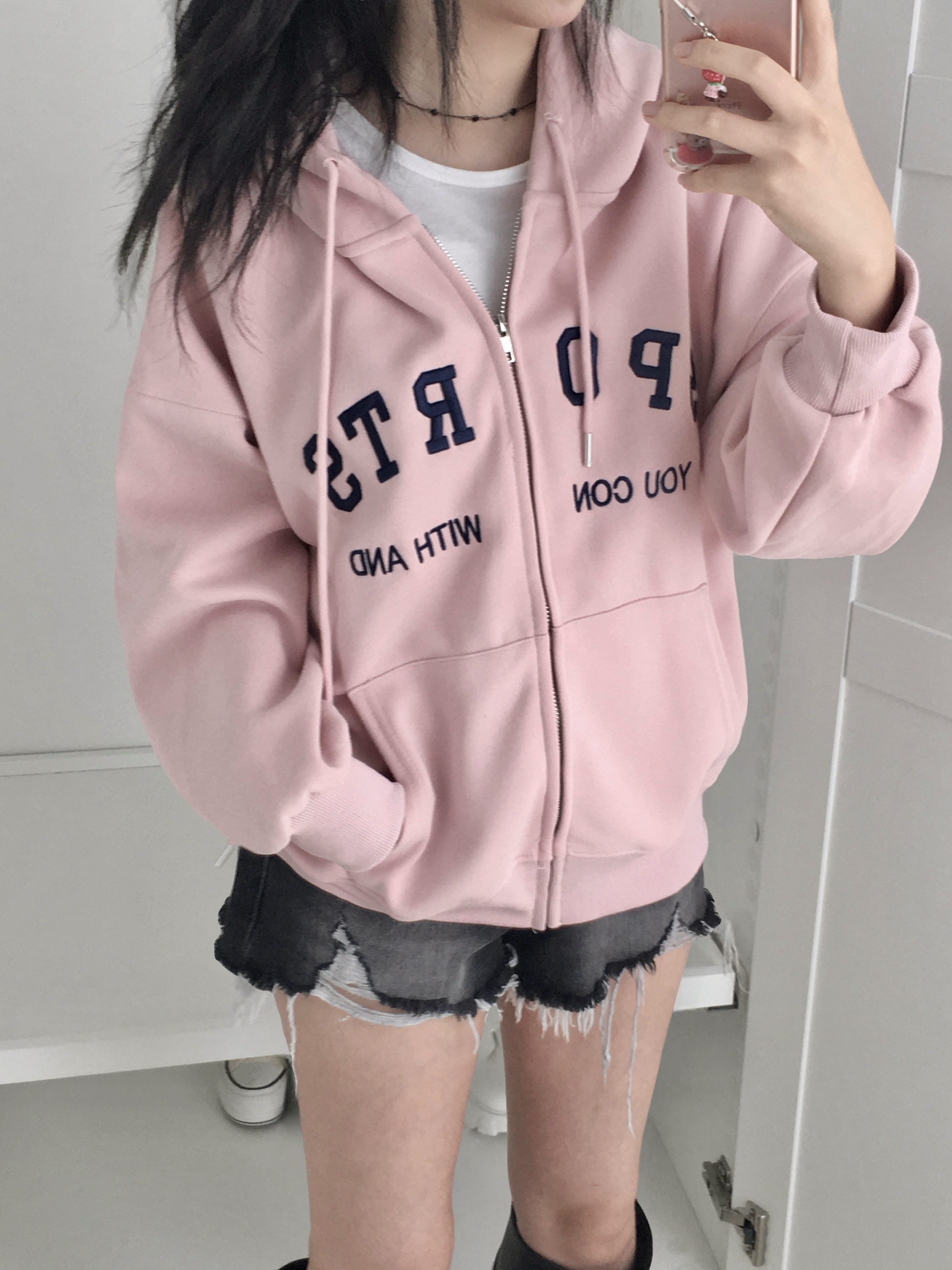 ステッチオーバーサイズパーカー | ファッション通販サイト NUGU