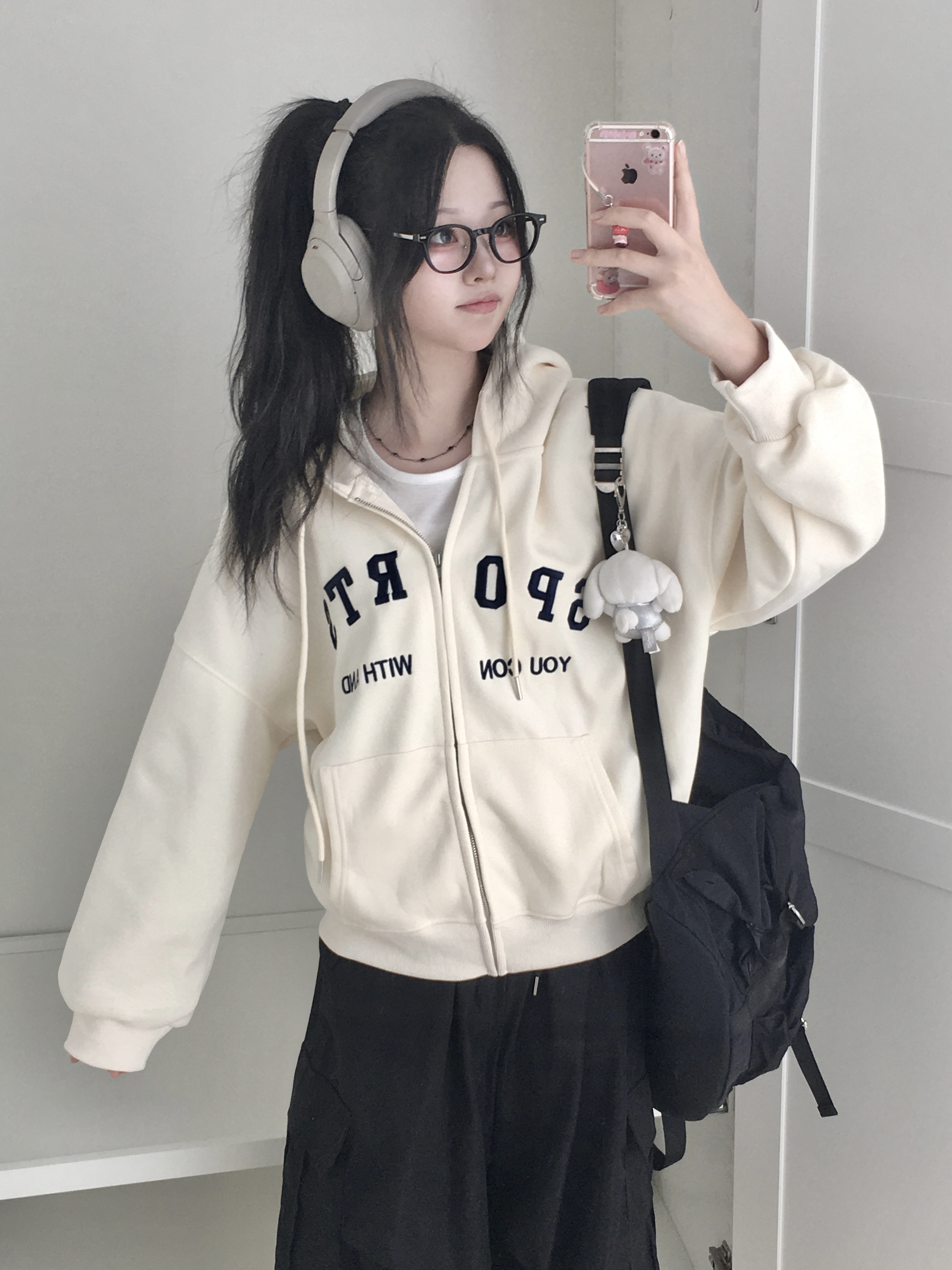 ステッチオーバーサイズパーカー | ファッション通販サイト NUGU