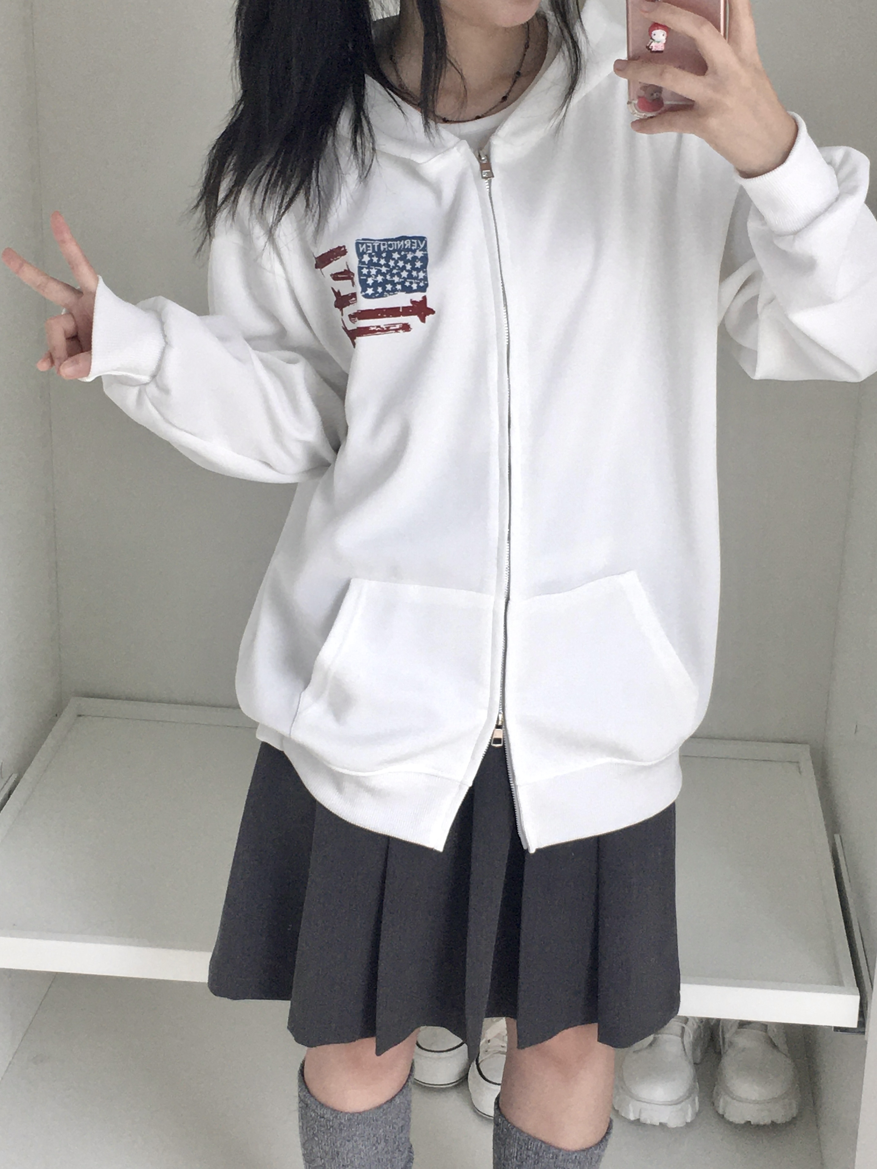 オーバーサイズ2WAYパーカー | ファッション通販サイト NUGU