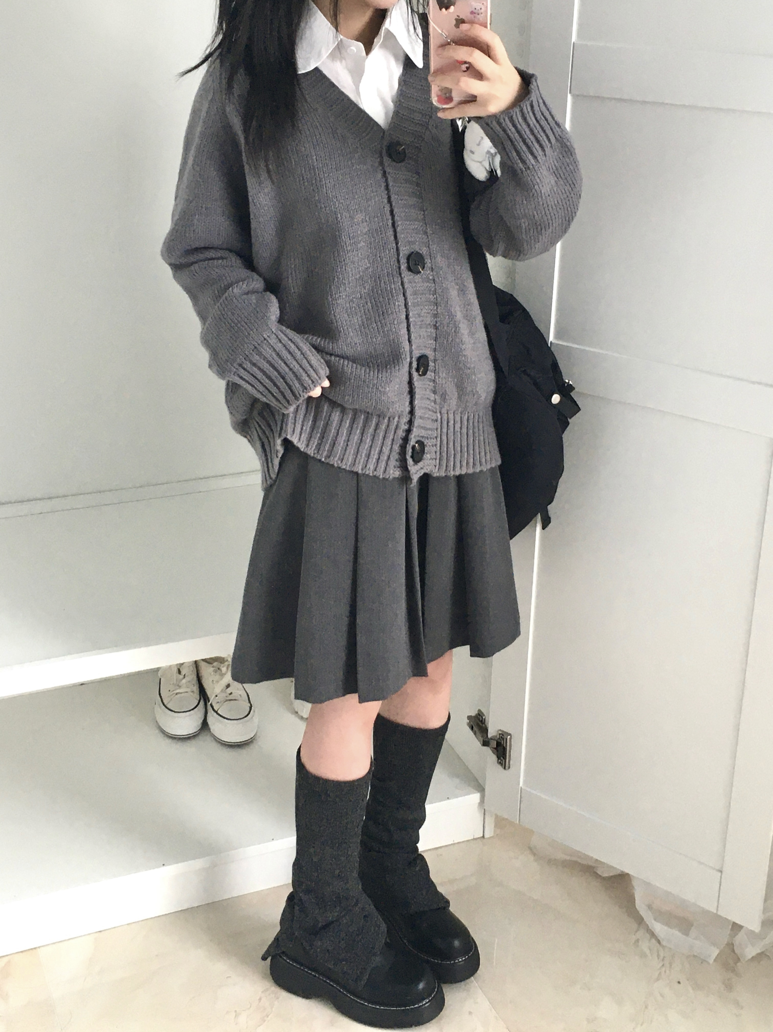 KUMASAN　オーダー オーバーサイズボタンニットカーディガン | ファッション通販サイト NUGU