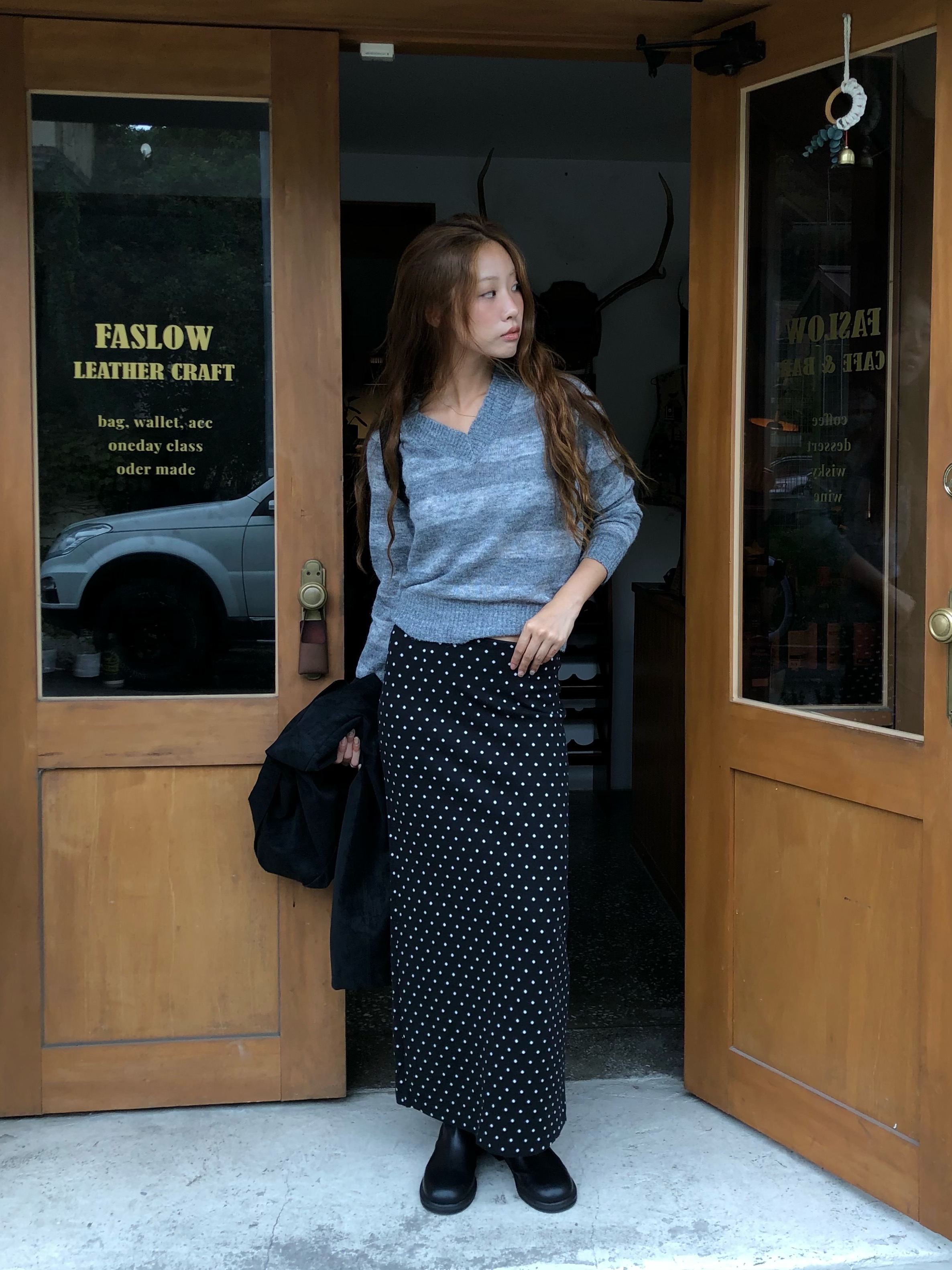 have wool stripe knit