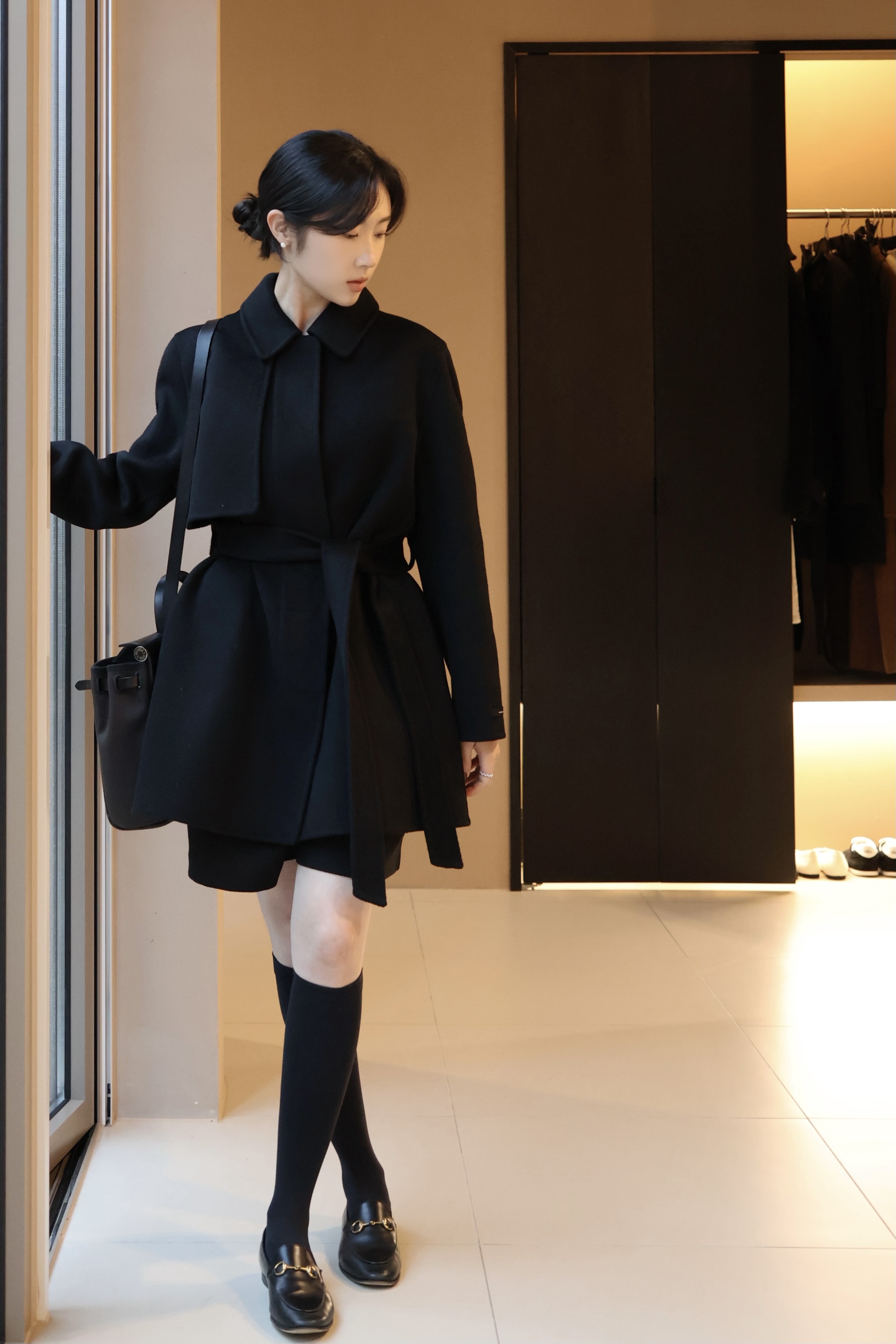 ハーフ トレンチコート