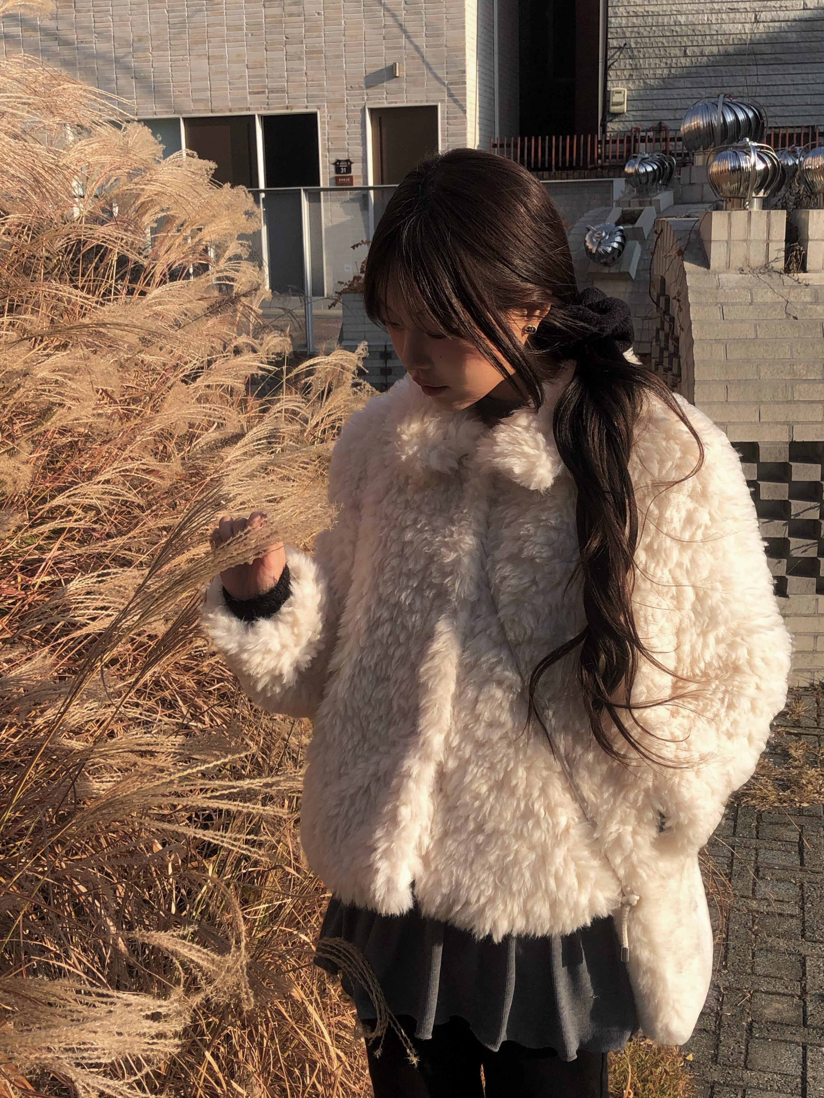 ファー/ムートンコート アウター レディース - ライフ | ファッション