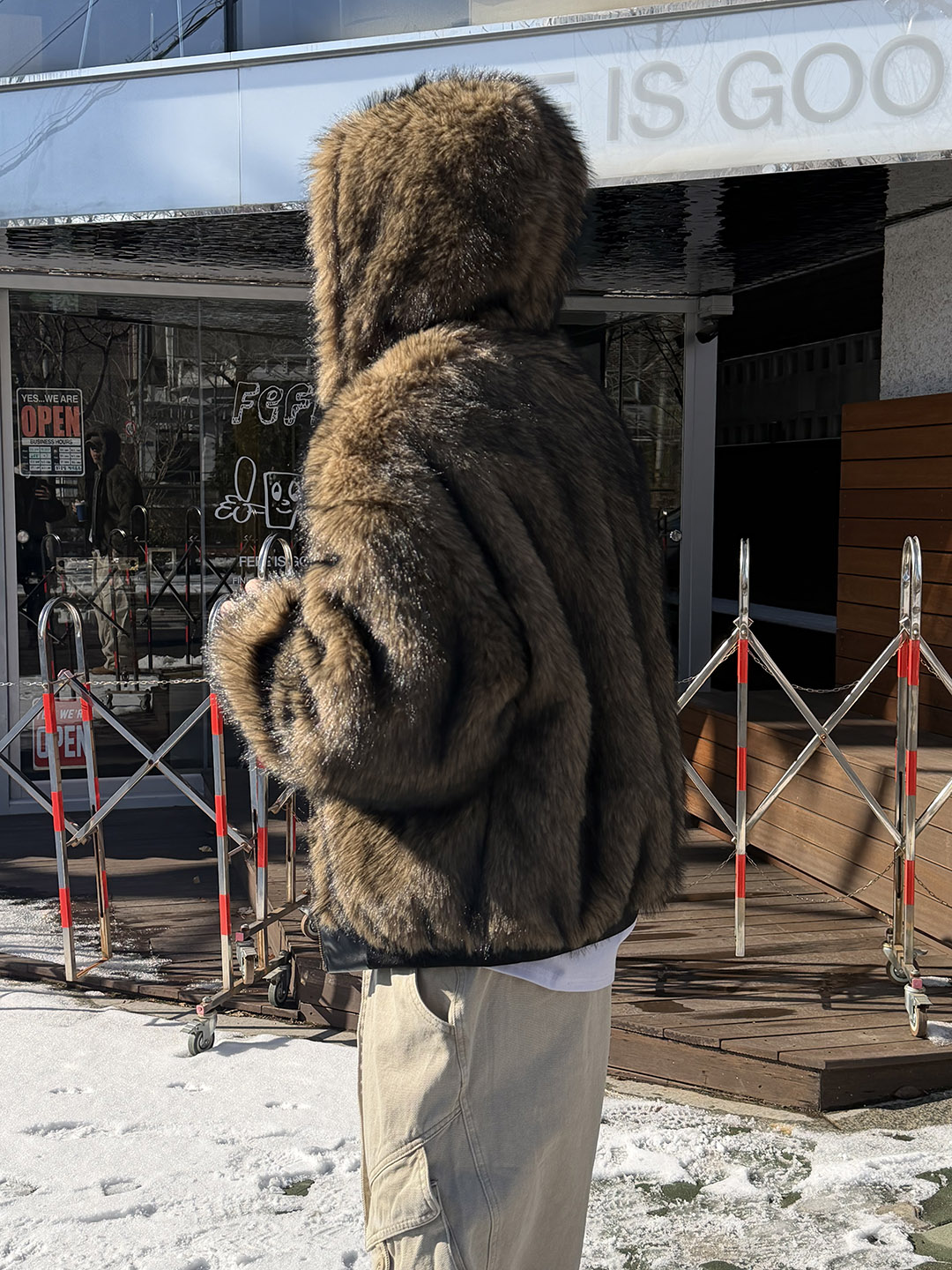 Reversible leather fur jacket | ファッション通販サイト NUGU