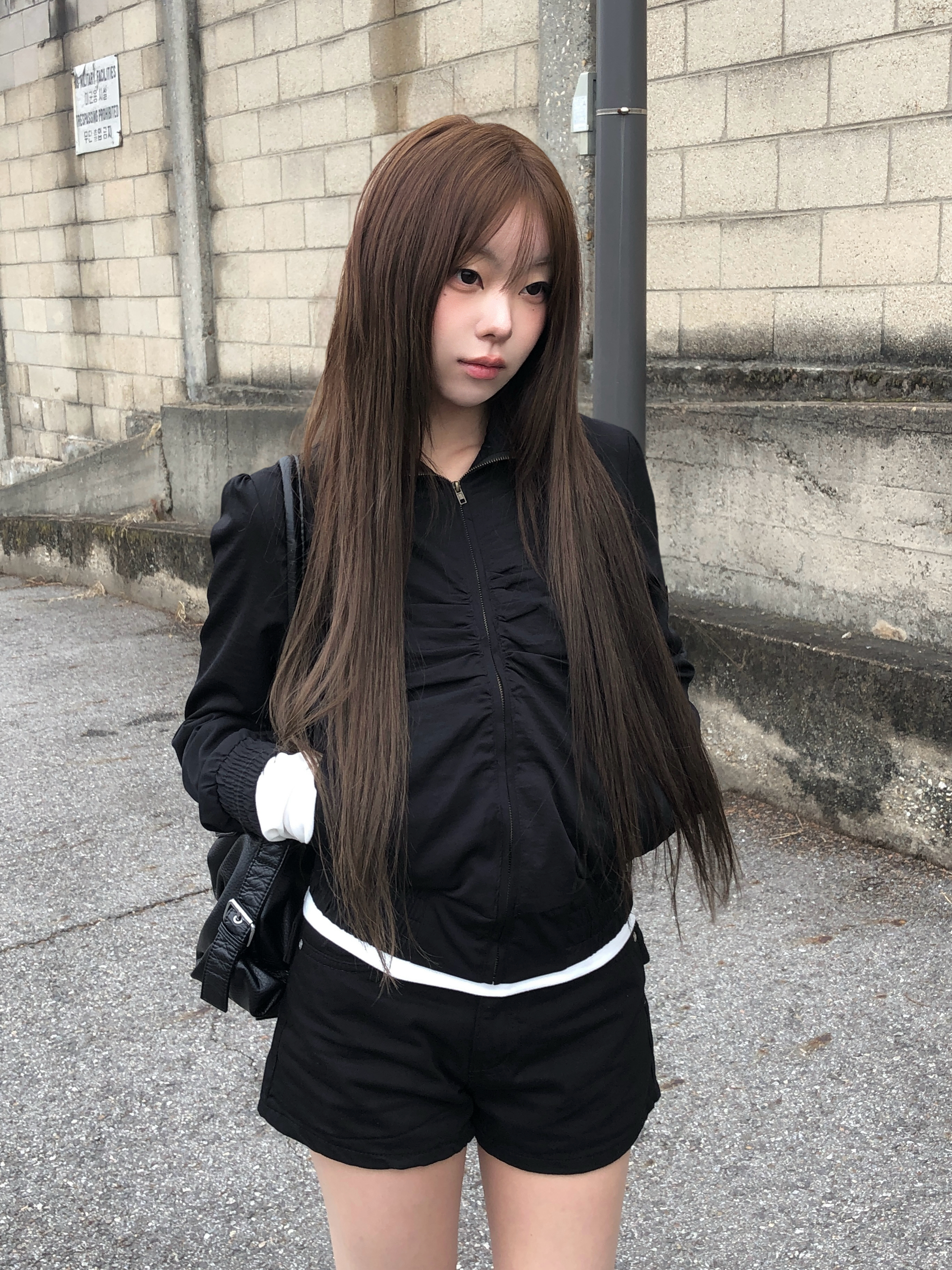 フロントシャーリング2WAYネックブルゾン