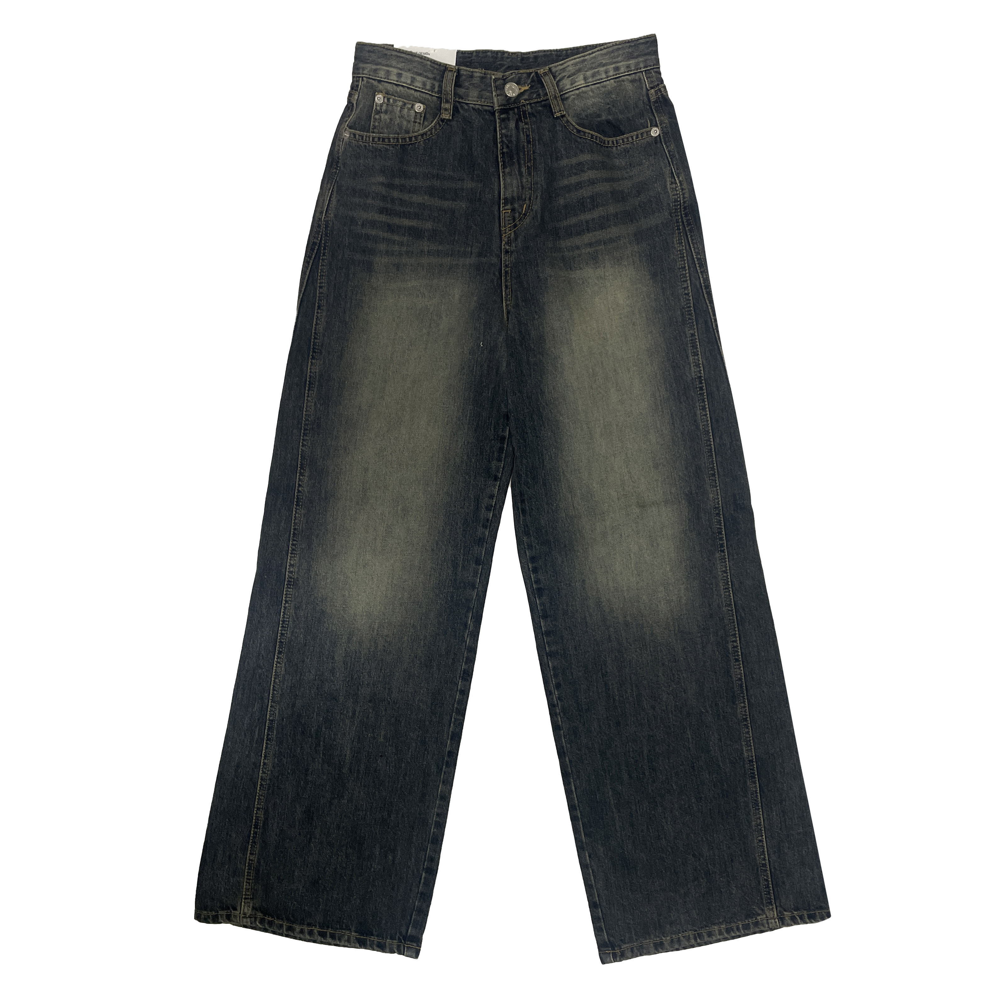 【裁断済】ジマ① Side stitch denim pants | ファッション通販サイト NUGU