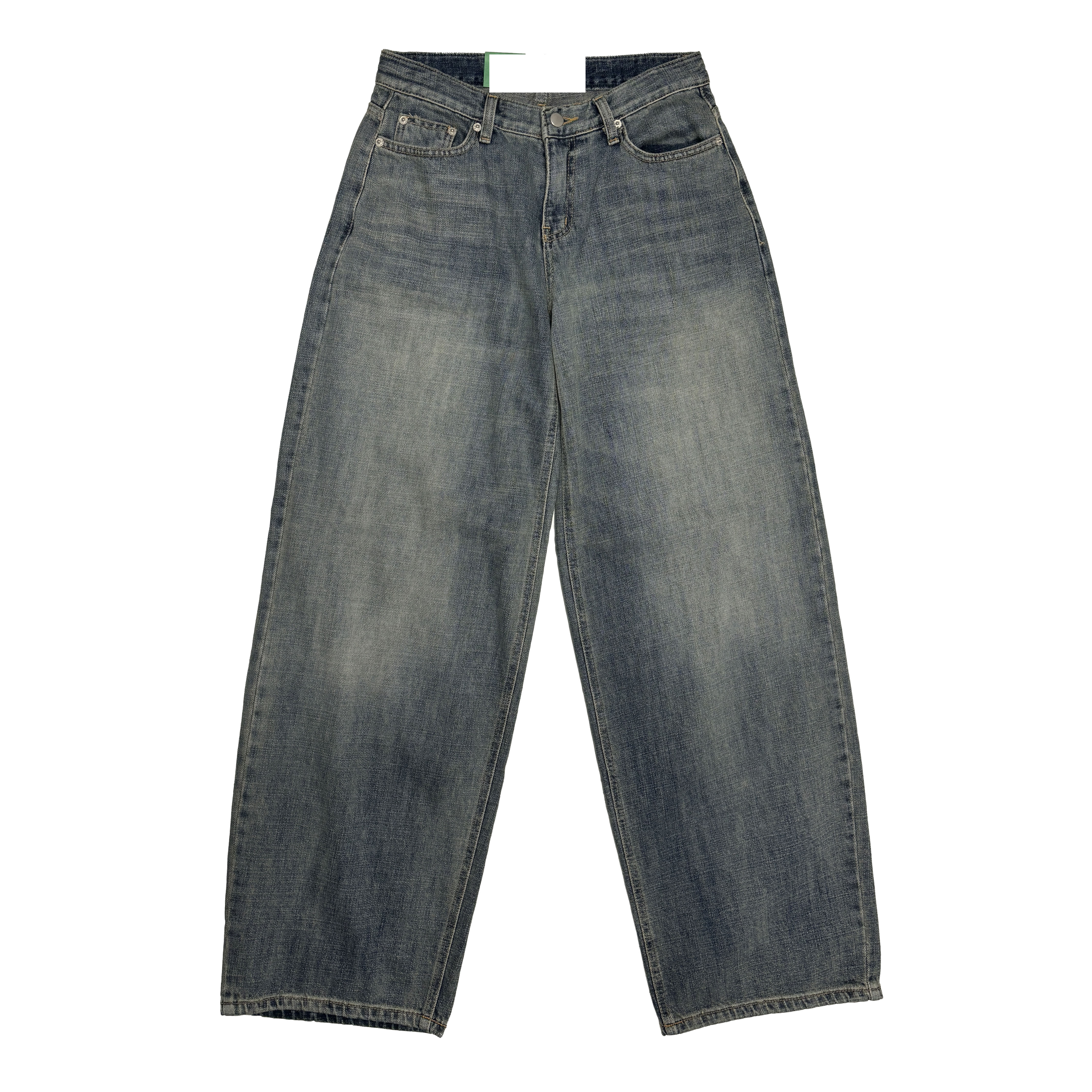 【新品】visco nugu リボンタックバルーンデニムパンツ オリジナル M 4回再販](ORIGINAL) リボンタックバルーンデニムパンツ