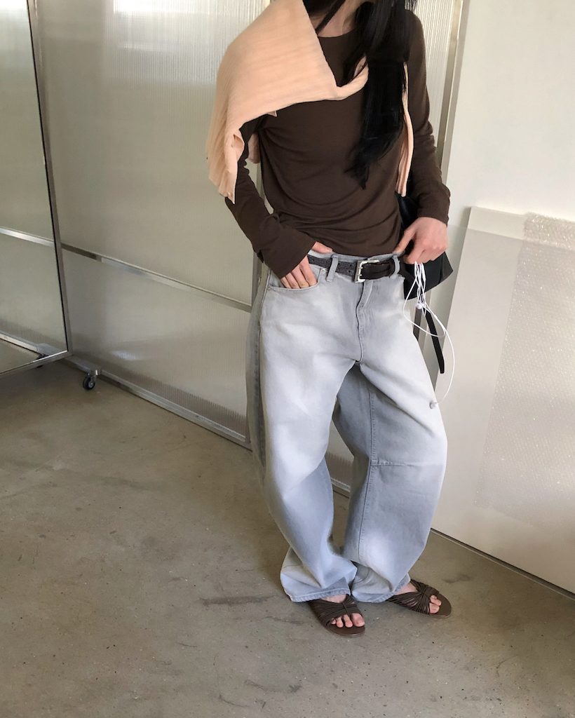 オーバーサイズデニムパンツ