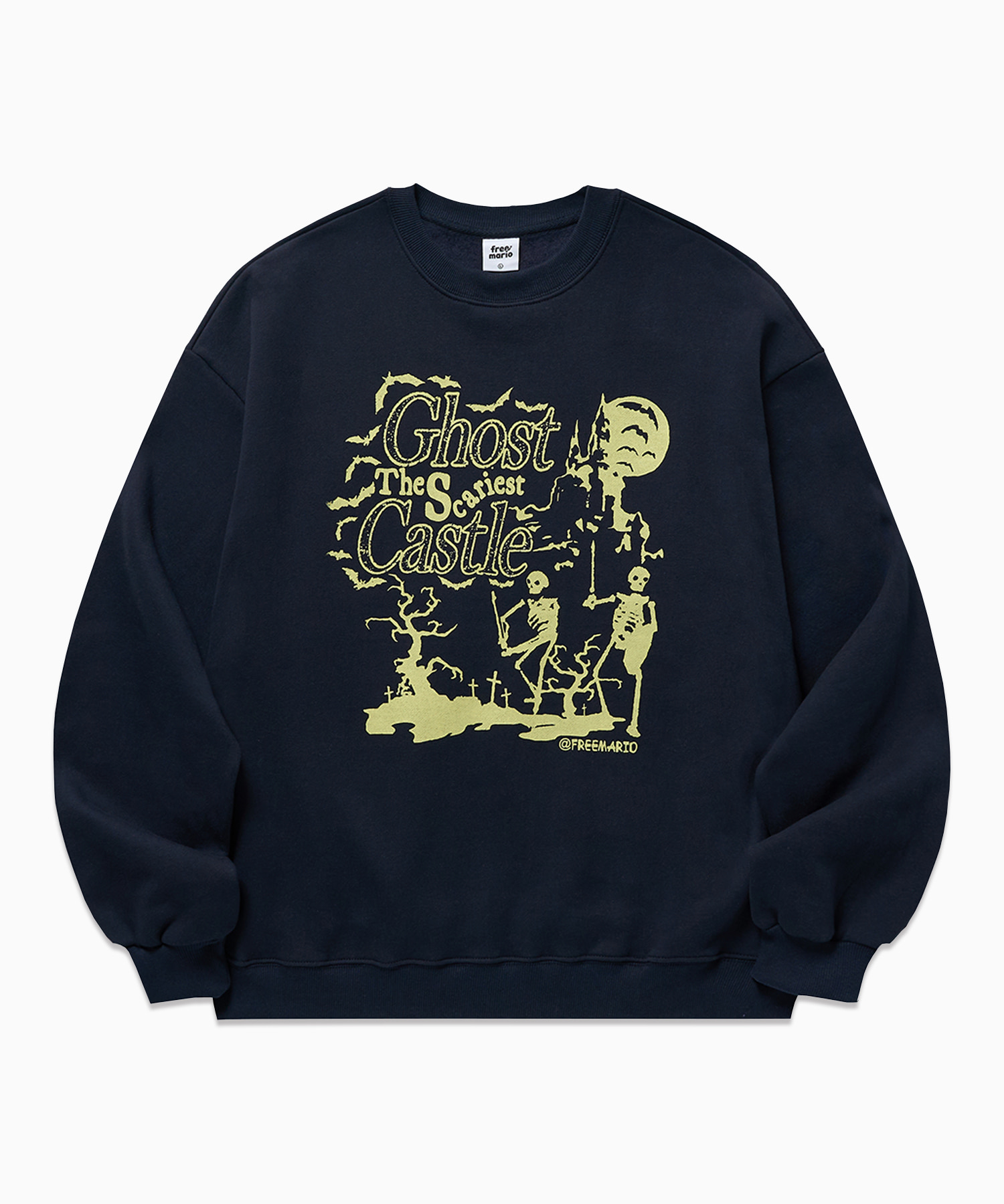 ゴーストキャッスルスウェットシャツ[ネイビー]
