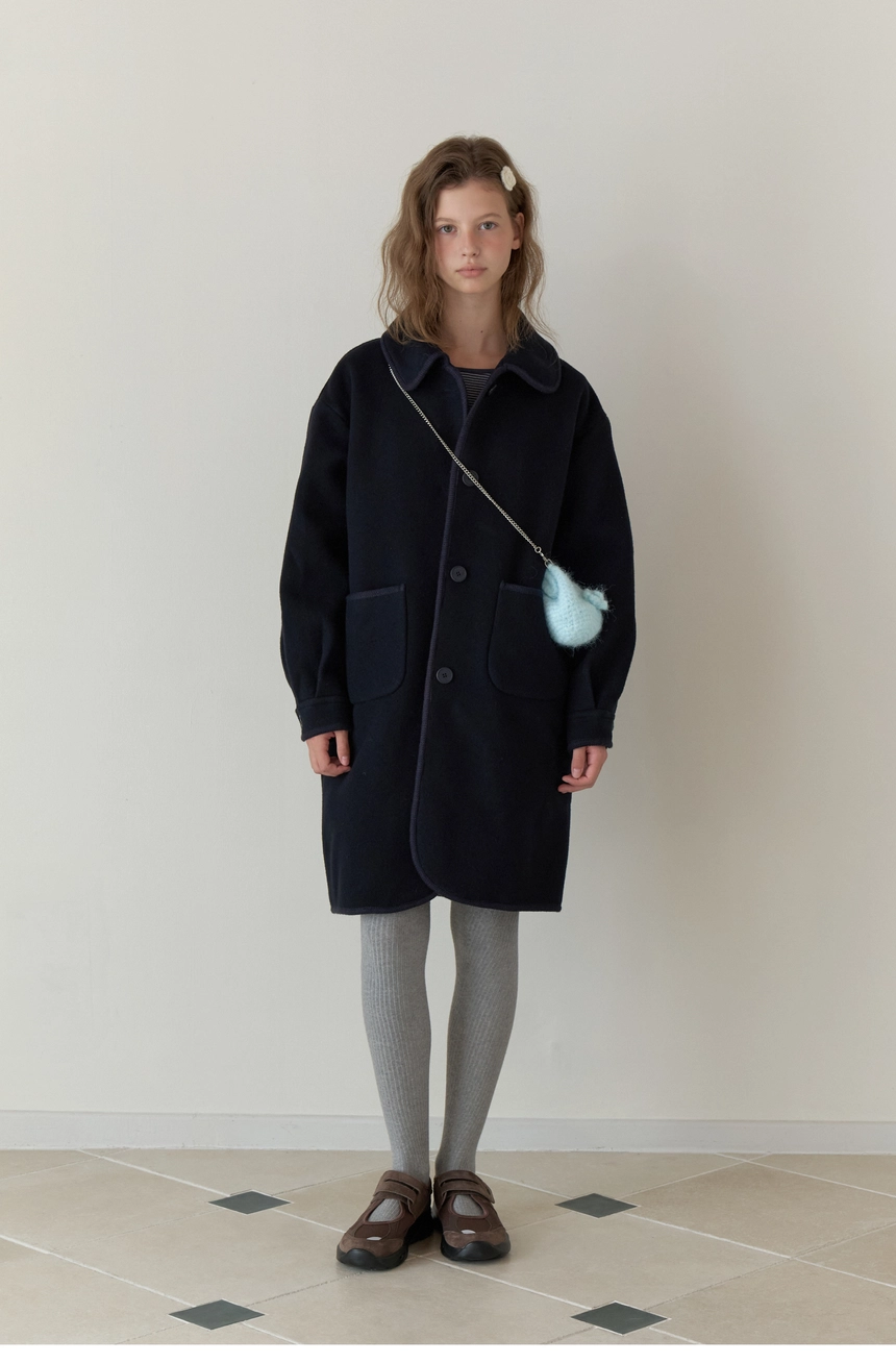 Knit Trim Coat (Navy)2.jpg