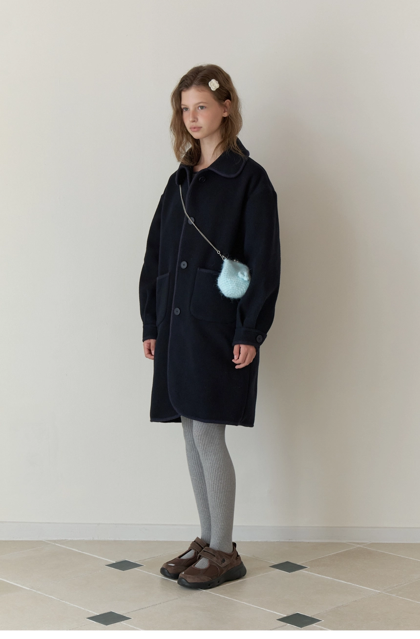 Knit Trim Coat (Navy)3.jpg