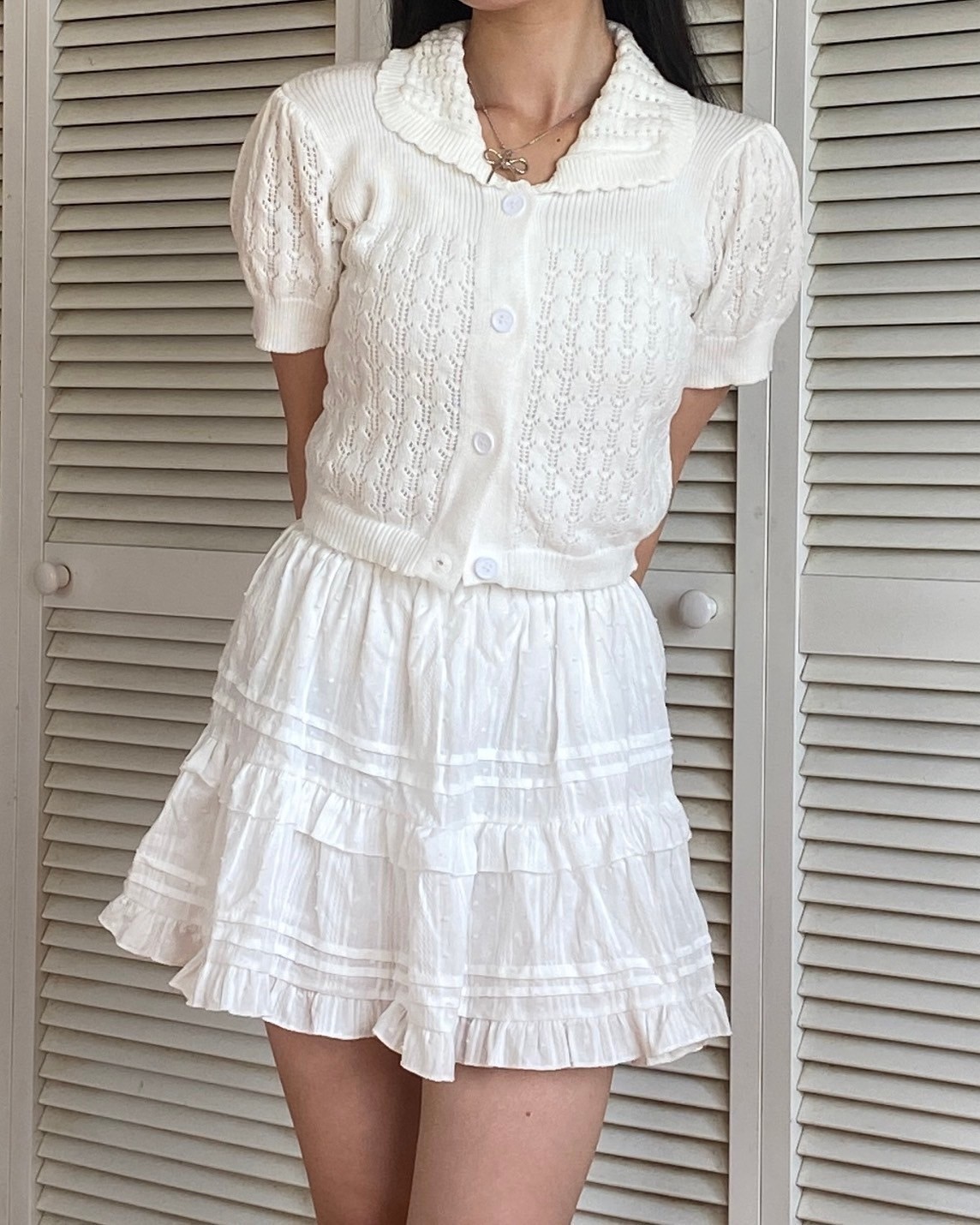 ギャザーフリル チュール ミニスカート | ファッション通販サイト NUGU