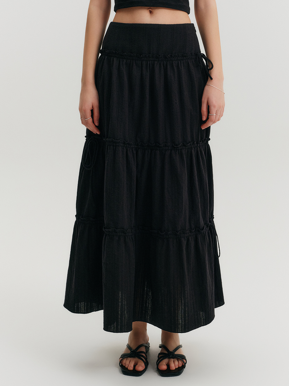 ★ rolarola★ LACE PINTUCK LONG SKIRT CHARCOAL 5008471268 LACE PINTUCK LONG SKIRT CHARCOAL | ファッション通販サイト NUGU
