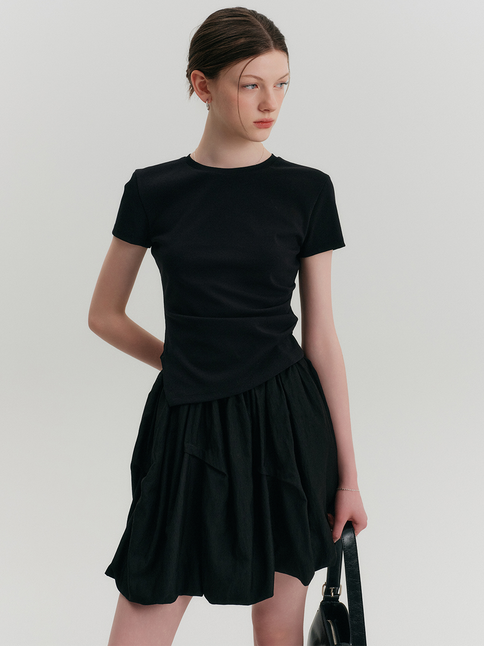 ZEZE UNBLANCE T-SHIRT_BLACK
