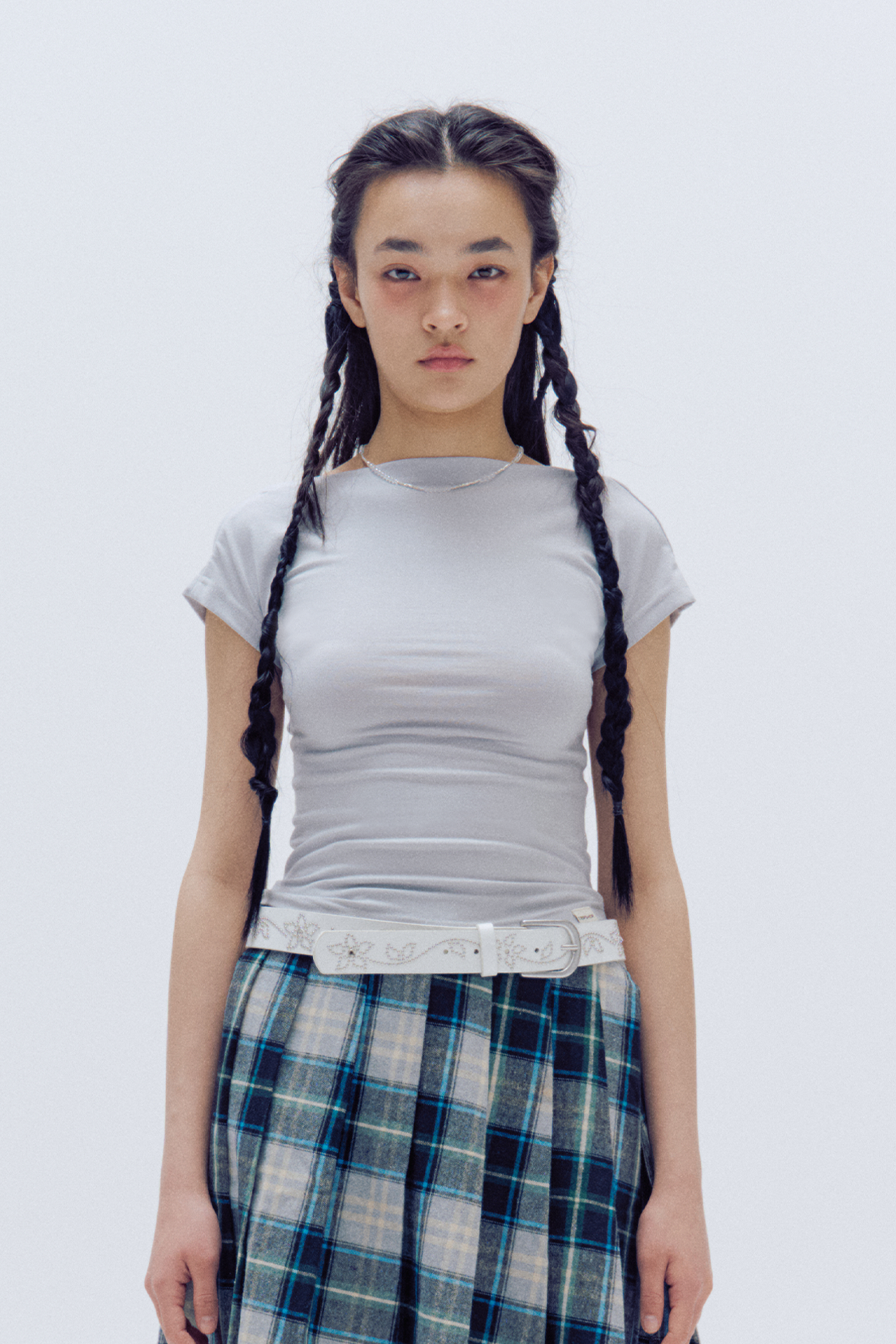 ロゴバックレス半袖Ｔシャツ