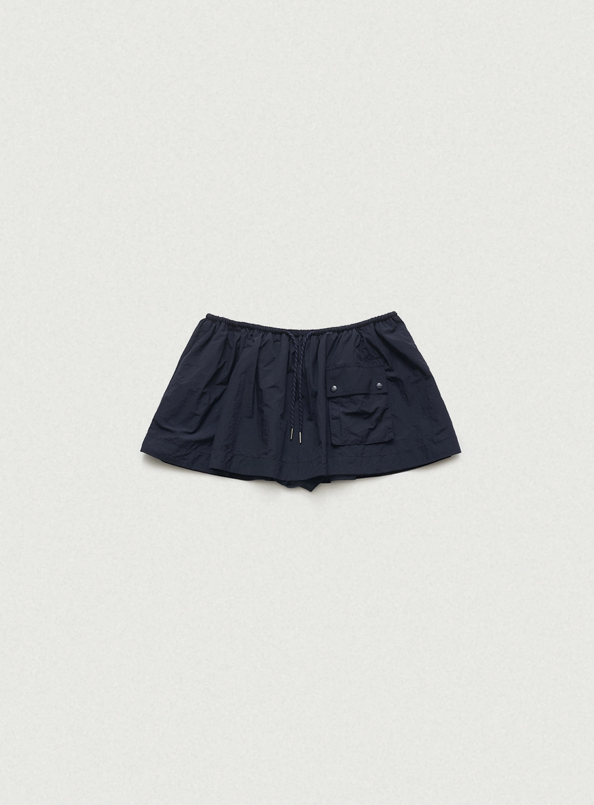 Leon Wind Drawstring Skirt_Navy_01.jpg