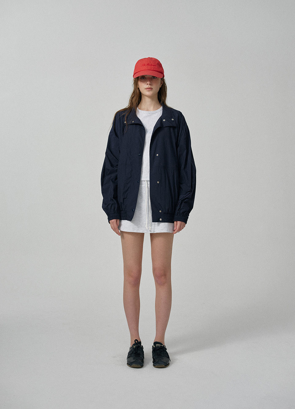 Leon Wind Set-Up Jacket_Navy