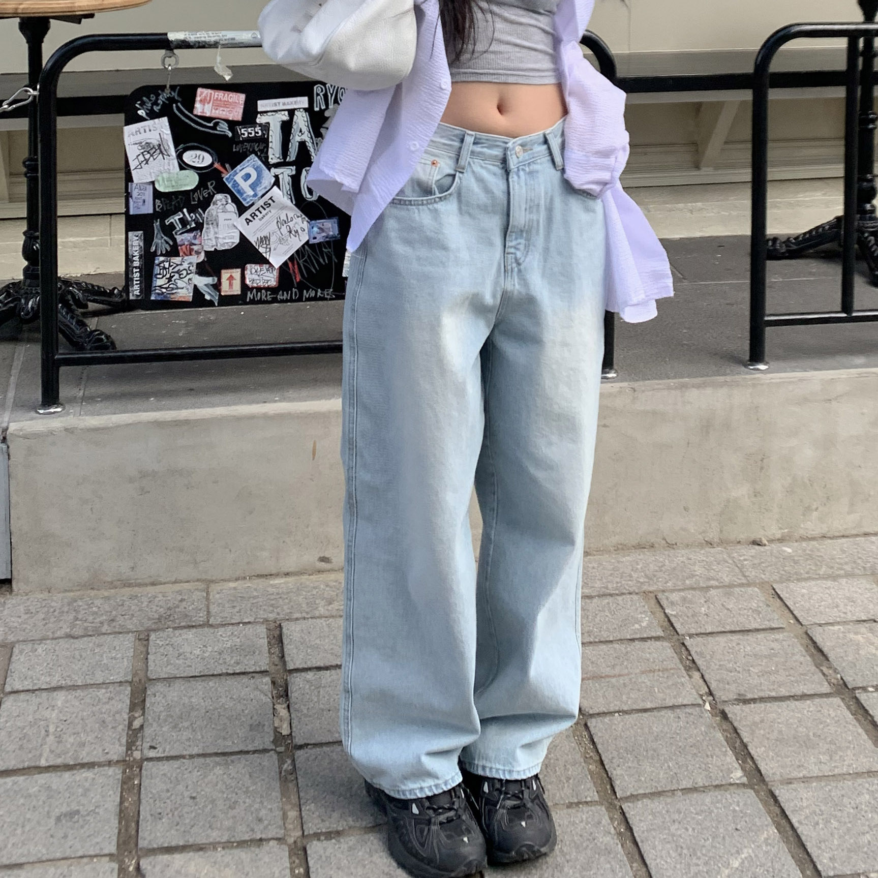 Midlize Wide Denim ライトブルー　38 Midlize Wide Denim ライトブルー 38 Midlize Wide Denim ライト