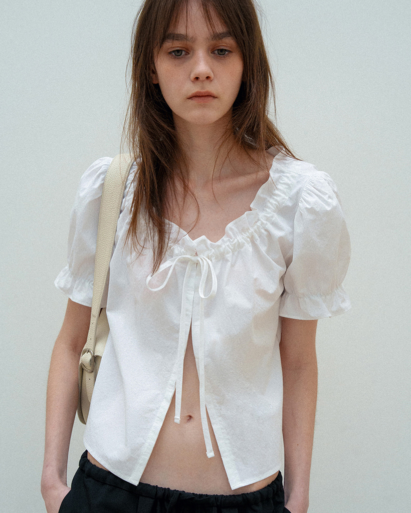 Lillie Blouse White