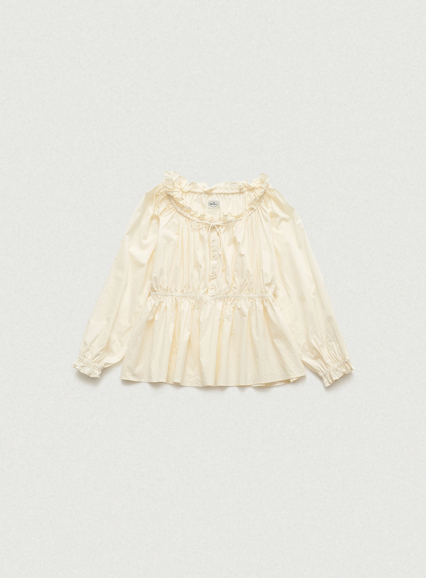 Liore Frill Button Blouse_Butter_02.jpg