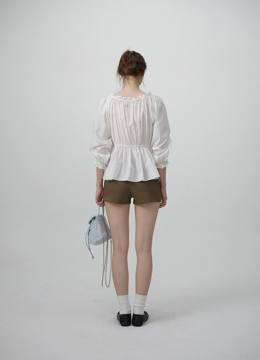 Liore Frill Button Blouse_Butter_10.jpg