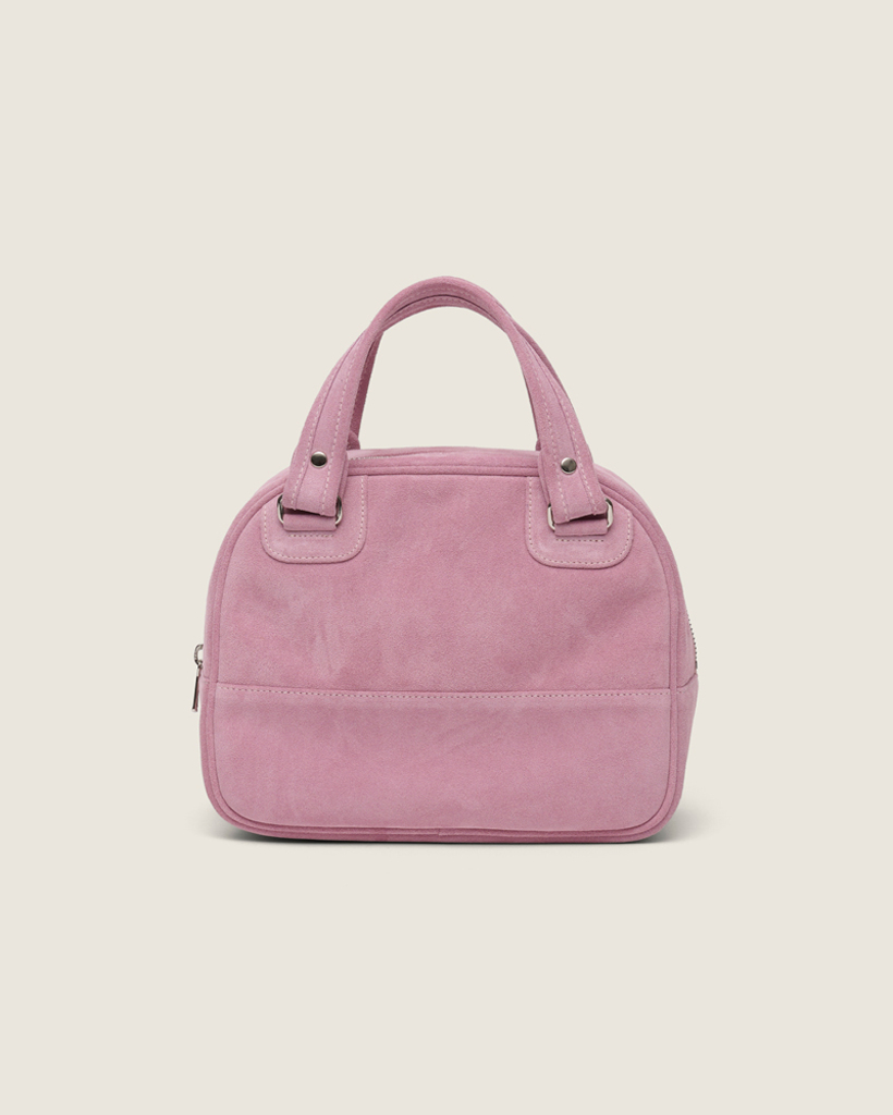 [nugu限定商品][Influencer pick] Luka Real Suede Bag (Pink)