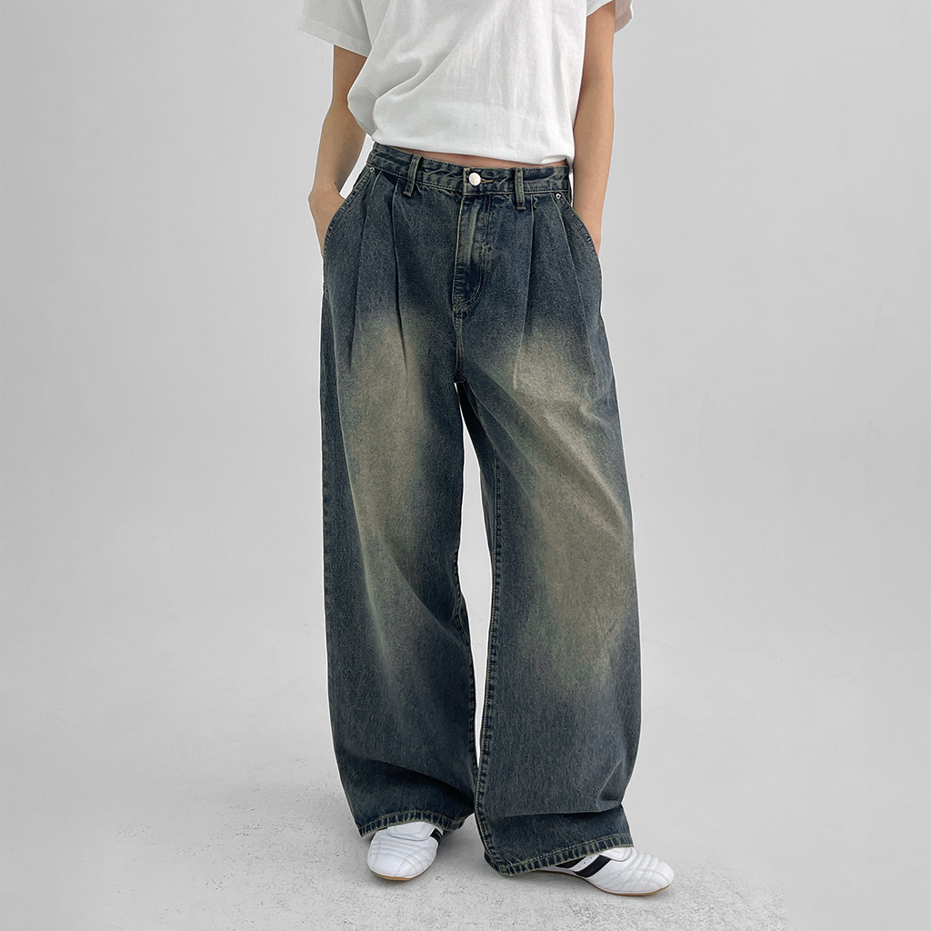 GADID ANONIEM KINNEY / BLUE 帰ろ デニムパンツ