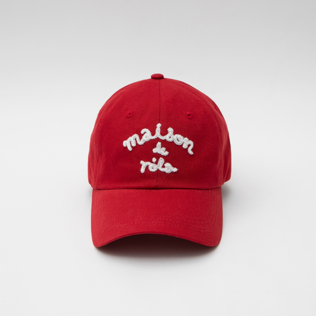 MAISON DE ROLA BALL CAP RED