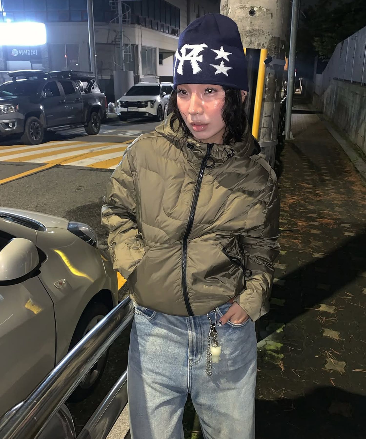 Influencer pick] MFスターロゴジャカードビーニー【ネイビー