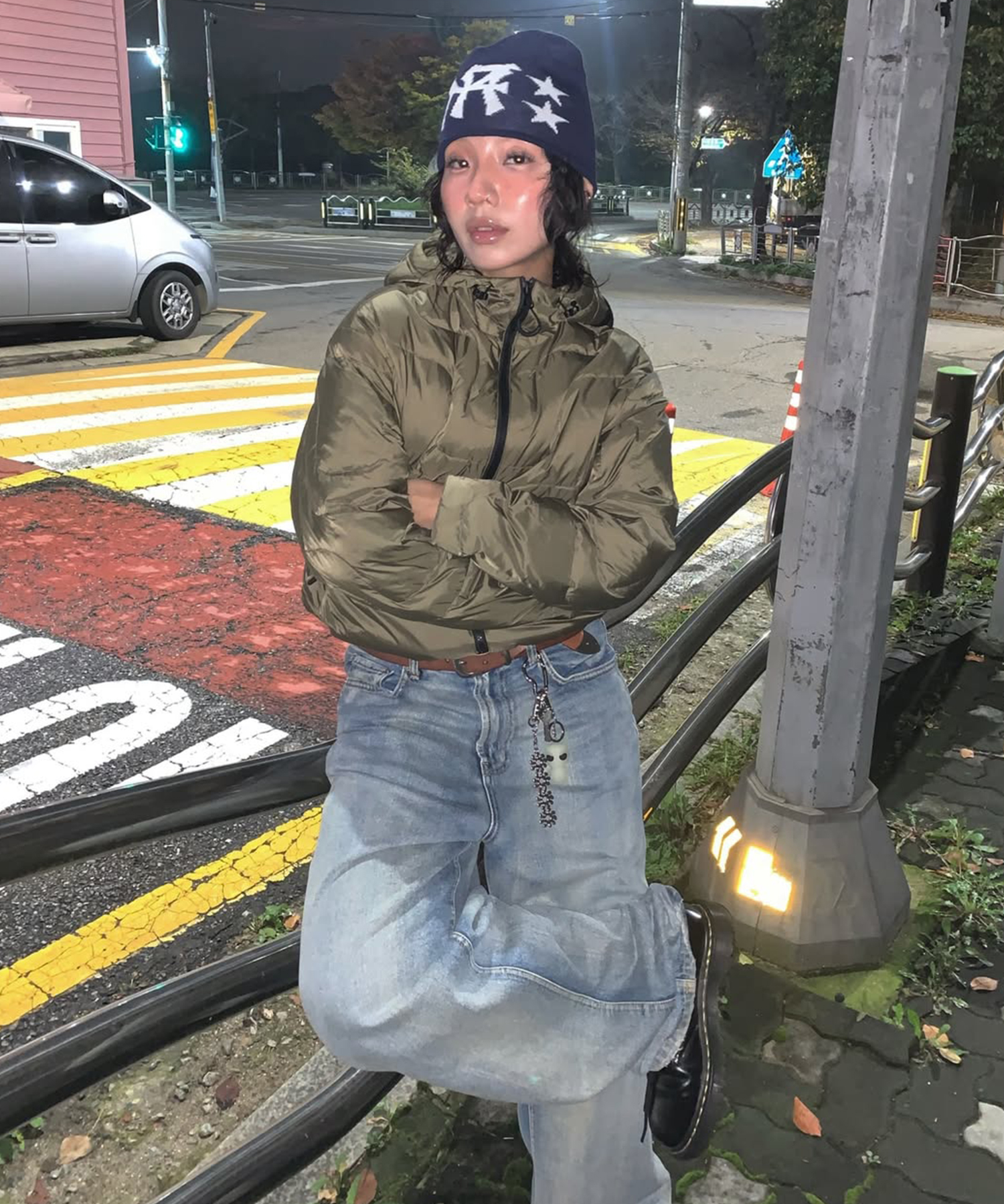 Influencer pick] MFスターロゴジャカードビーニー【ネイビー