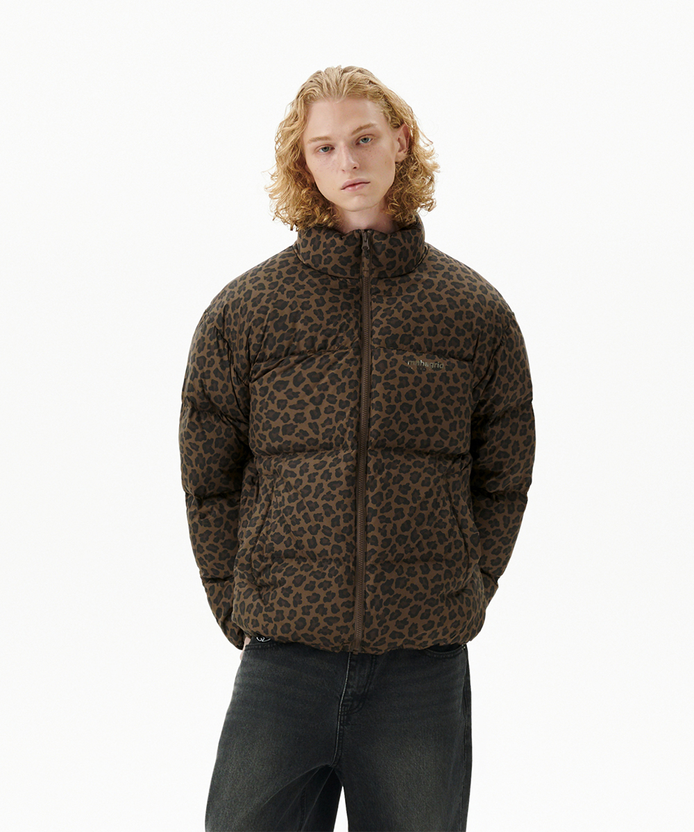 BASIC DUCKDOWN PARKA[LEOPARD]