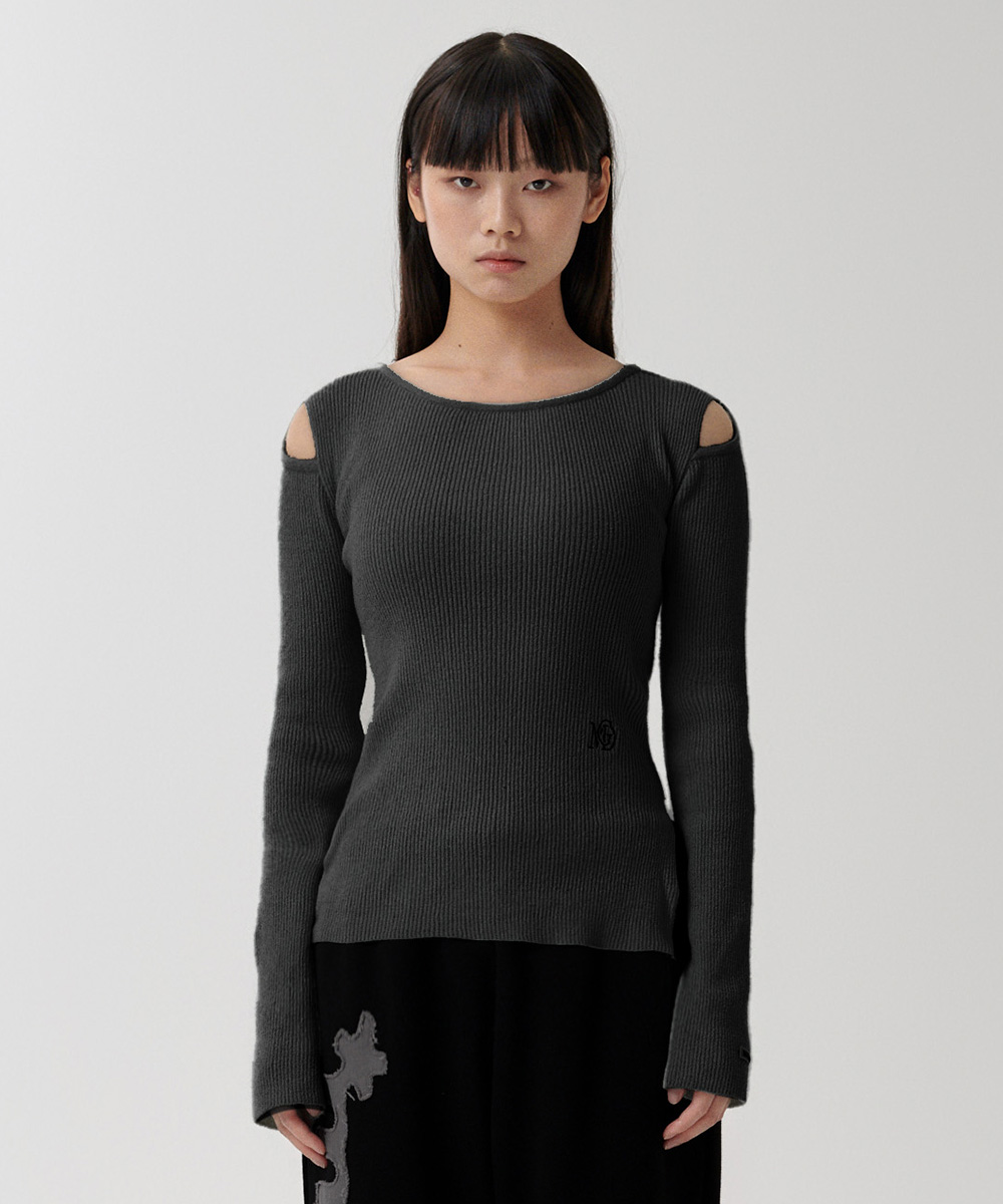 【FLARE UP】 Cut-out Turtleneck Long Sleeve (FL-112) /追跡付 FLAREUP】Cut-out Turtleneck Long Sleeve (FL-112) | OUR BRAND